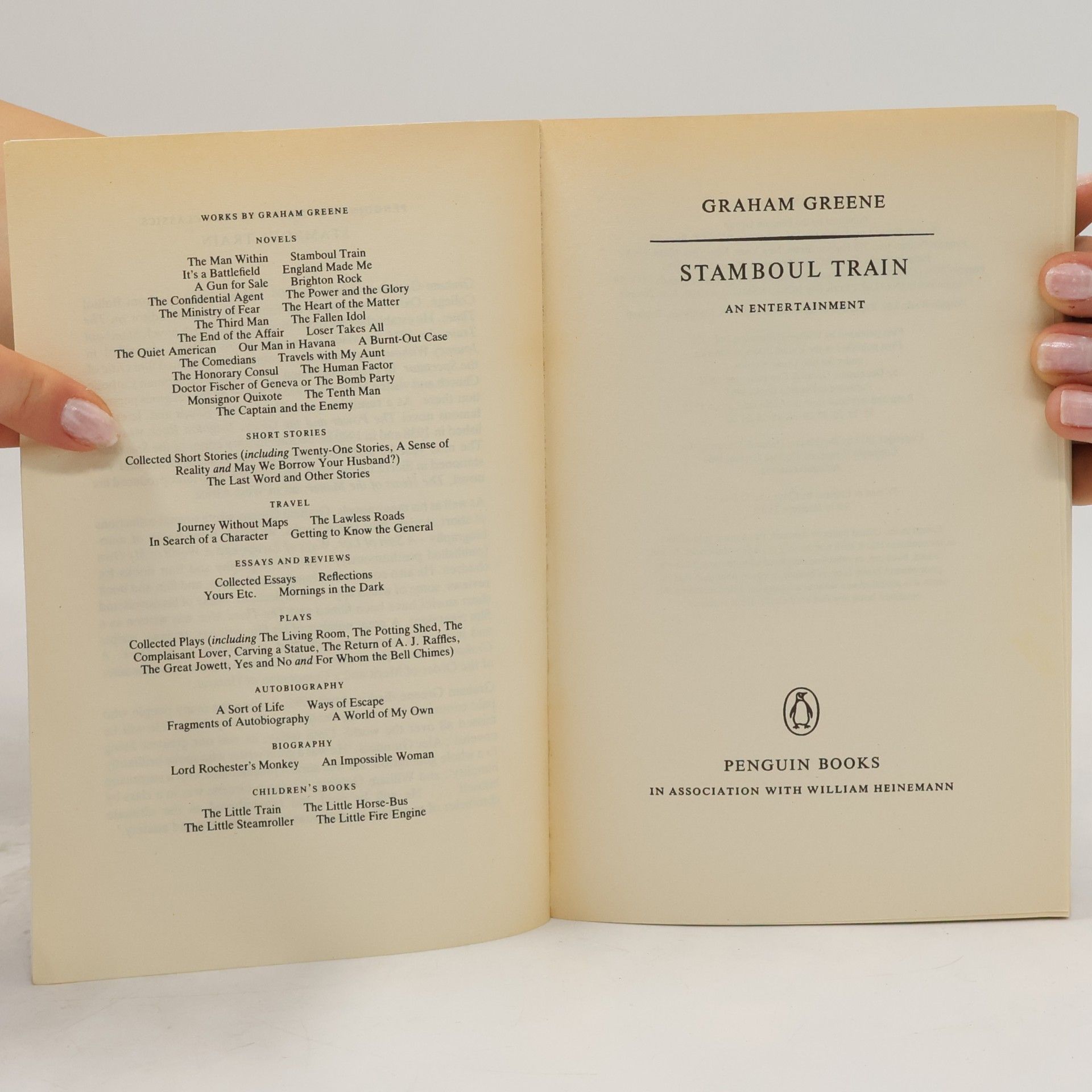 Graham Greene Penguin Twentieth-Century Classics: Stamboul Train