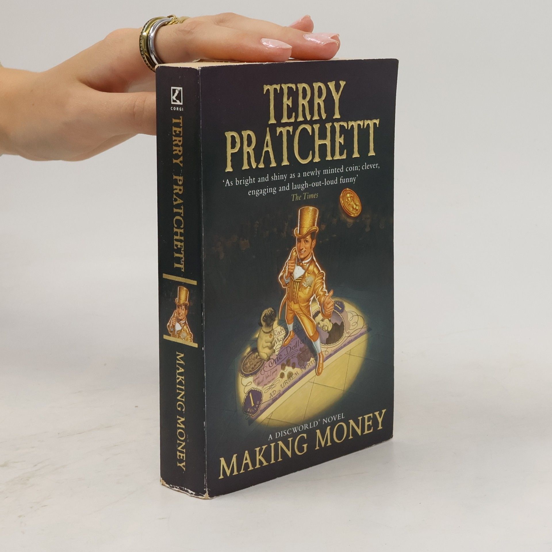Terry Pratchett Making money