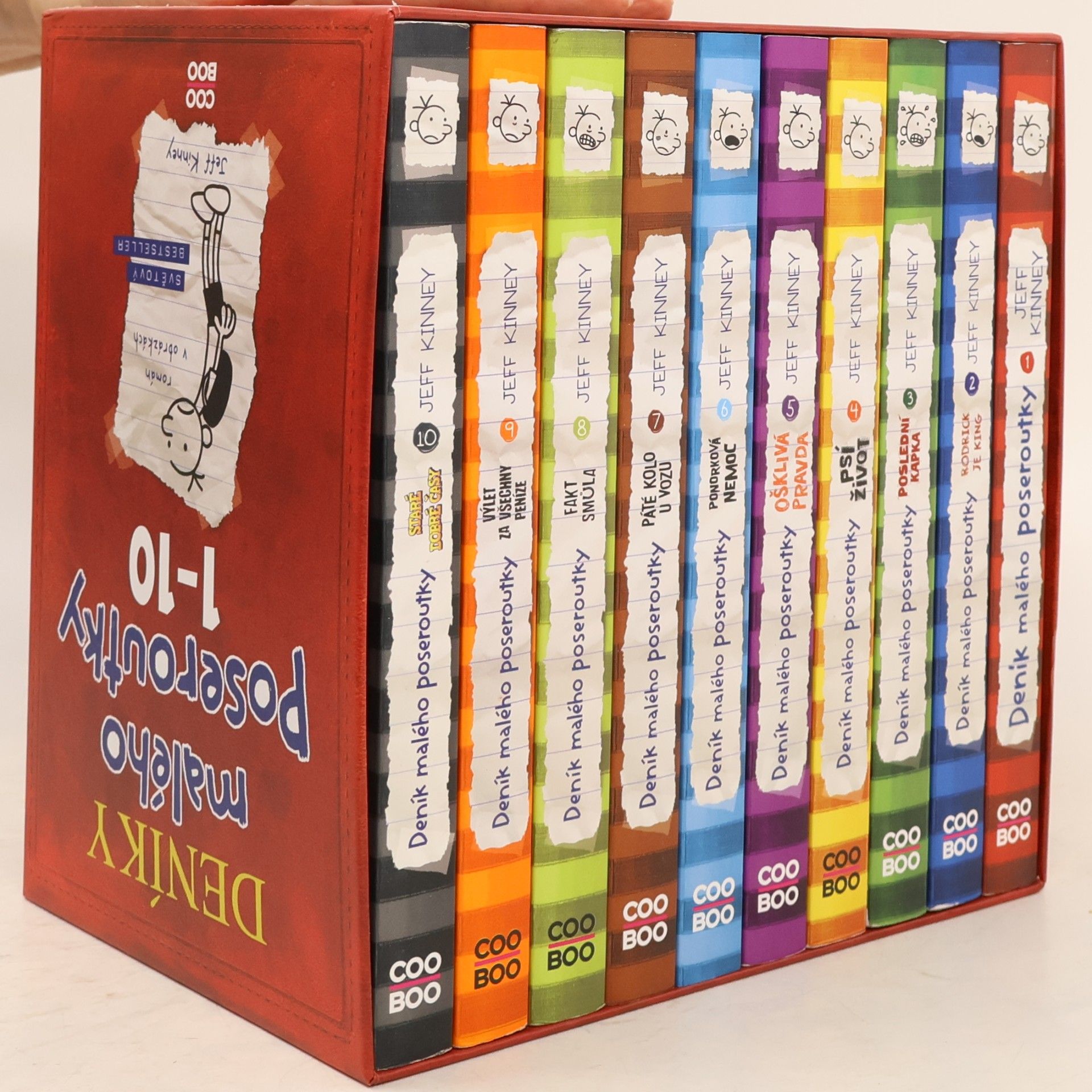 Jeff Kinney Deník malého poseroutky 1-10