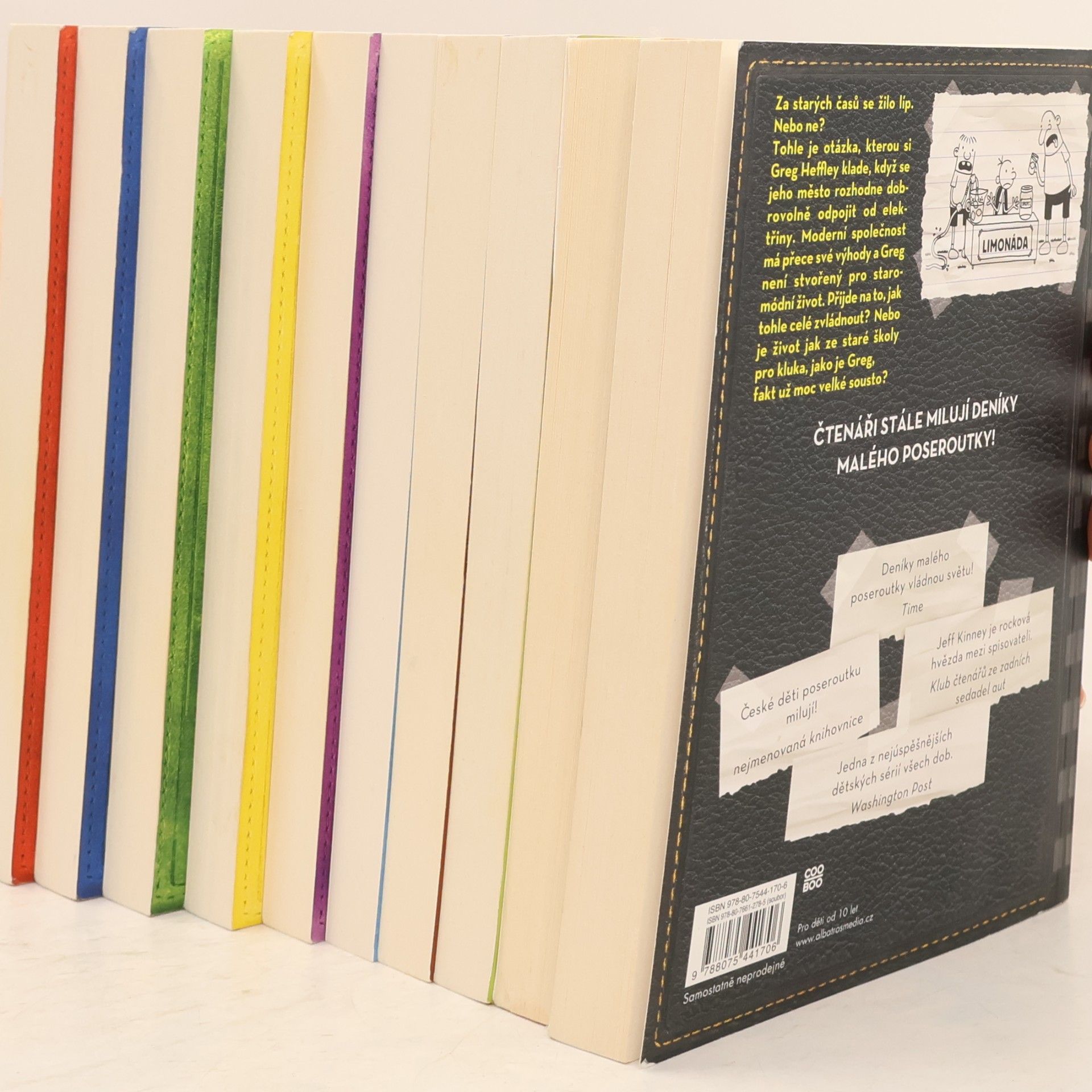 Jeff Kinney Deník malého poseroutky 1-10