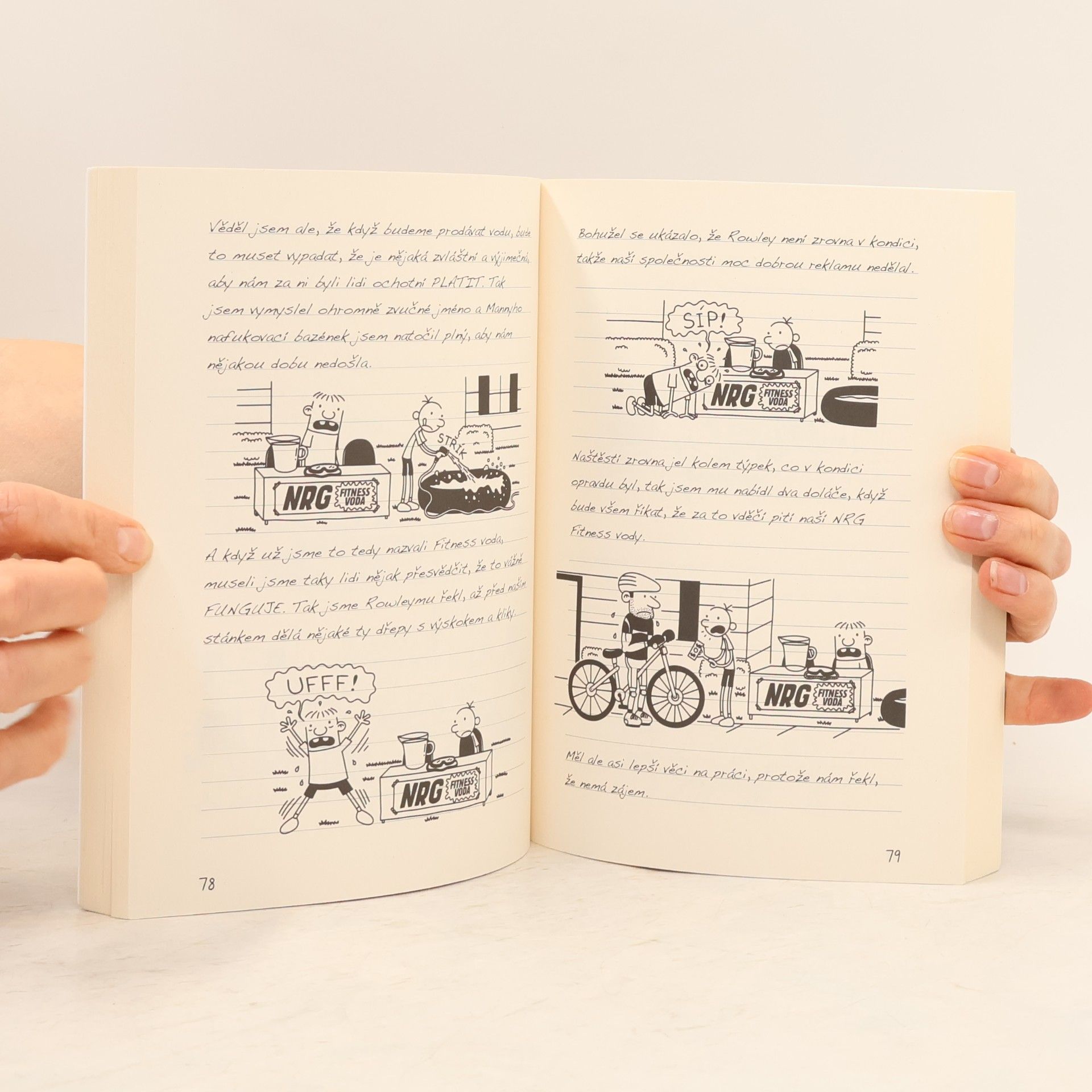Jeff Kinney Deník malého poseroutky 1-10
