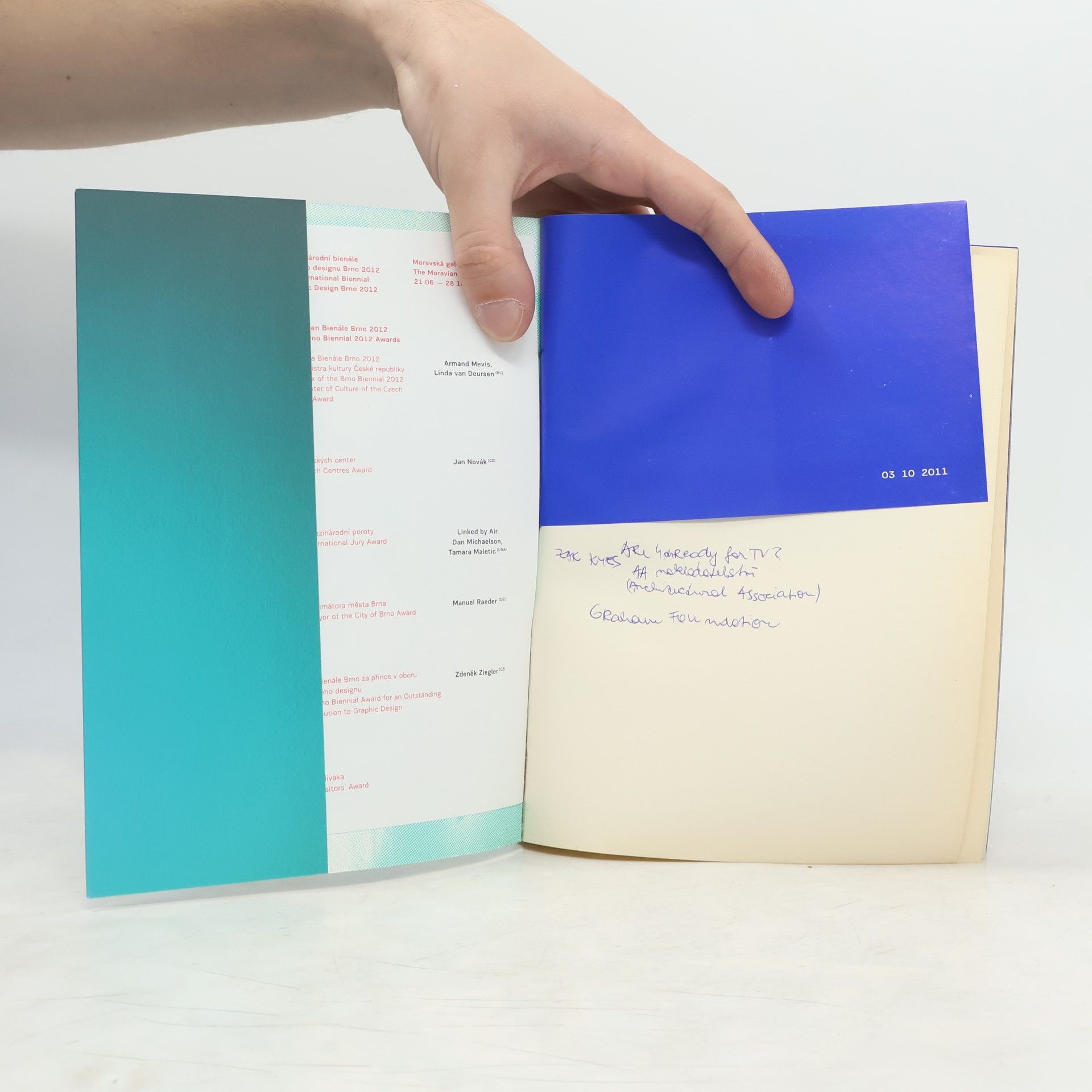 Autorenkollektiv 25. mezinárodní bienále grafického designu Brno 2012
