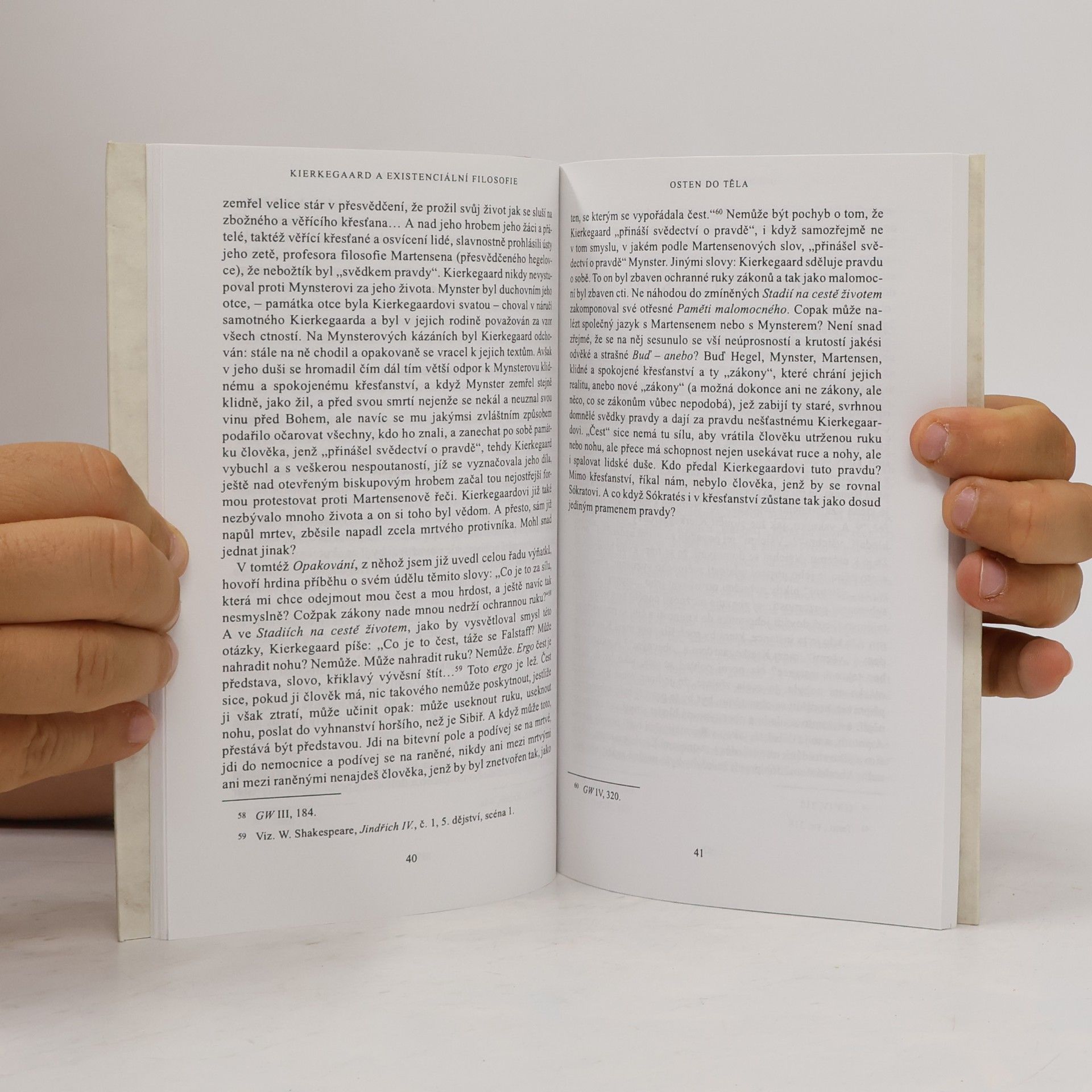 Leo Isaakowitsch Schestow Kierkegaard a existenciální filosofie