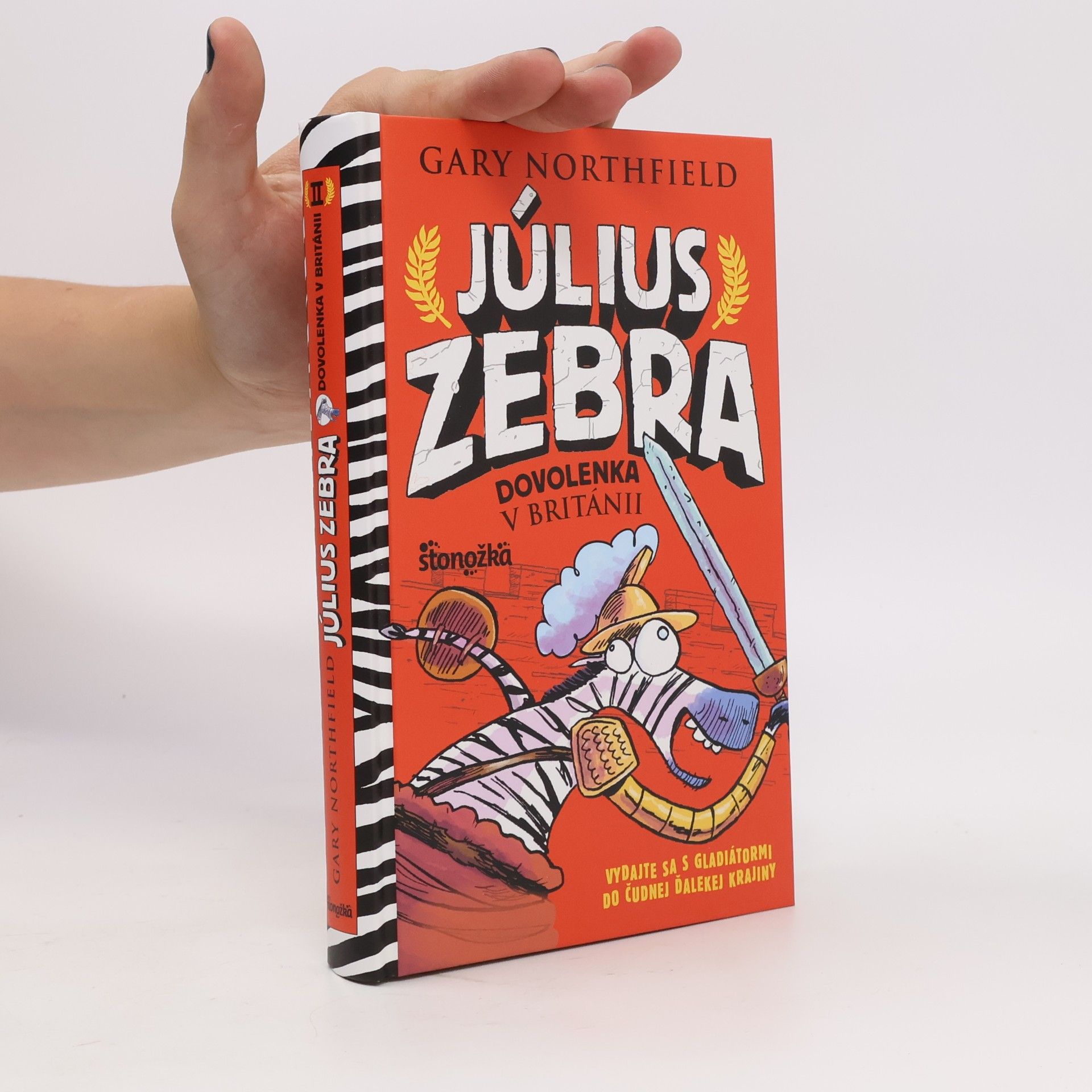 Gary Northfield Július Zebra Dovolenka v Británii