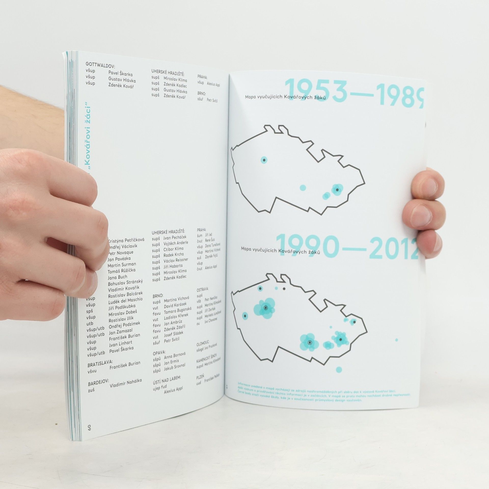 Michal Bauer Kovářovi žáci: Historie zlínské VŠUP 1959-2011