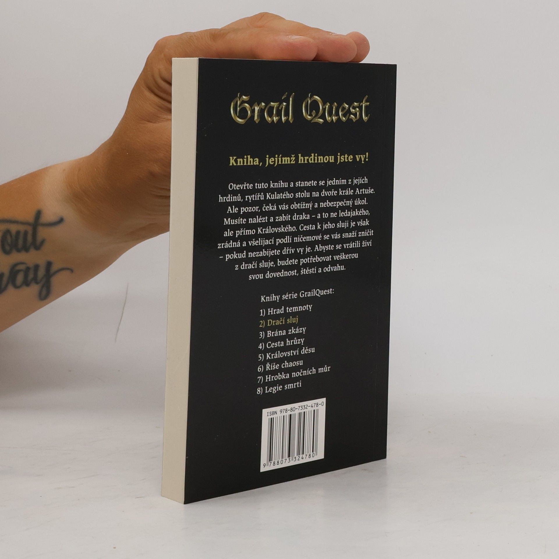 James Herbert Brennan Grailquest. Dračí sluj