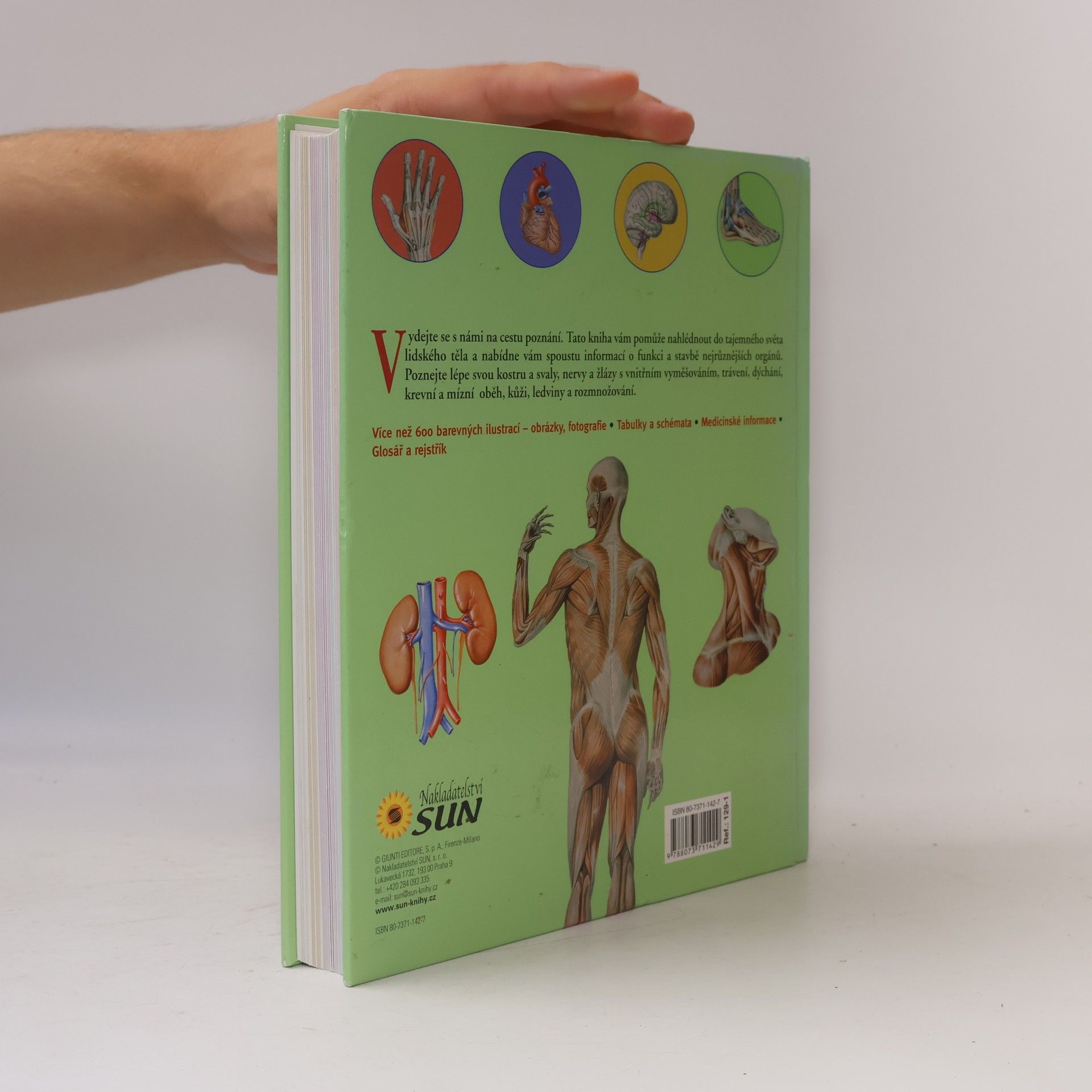 Adriana Rigutti Ilustrovaný atlas anatomie
