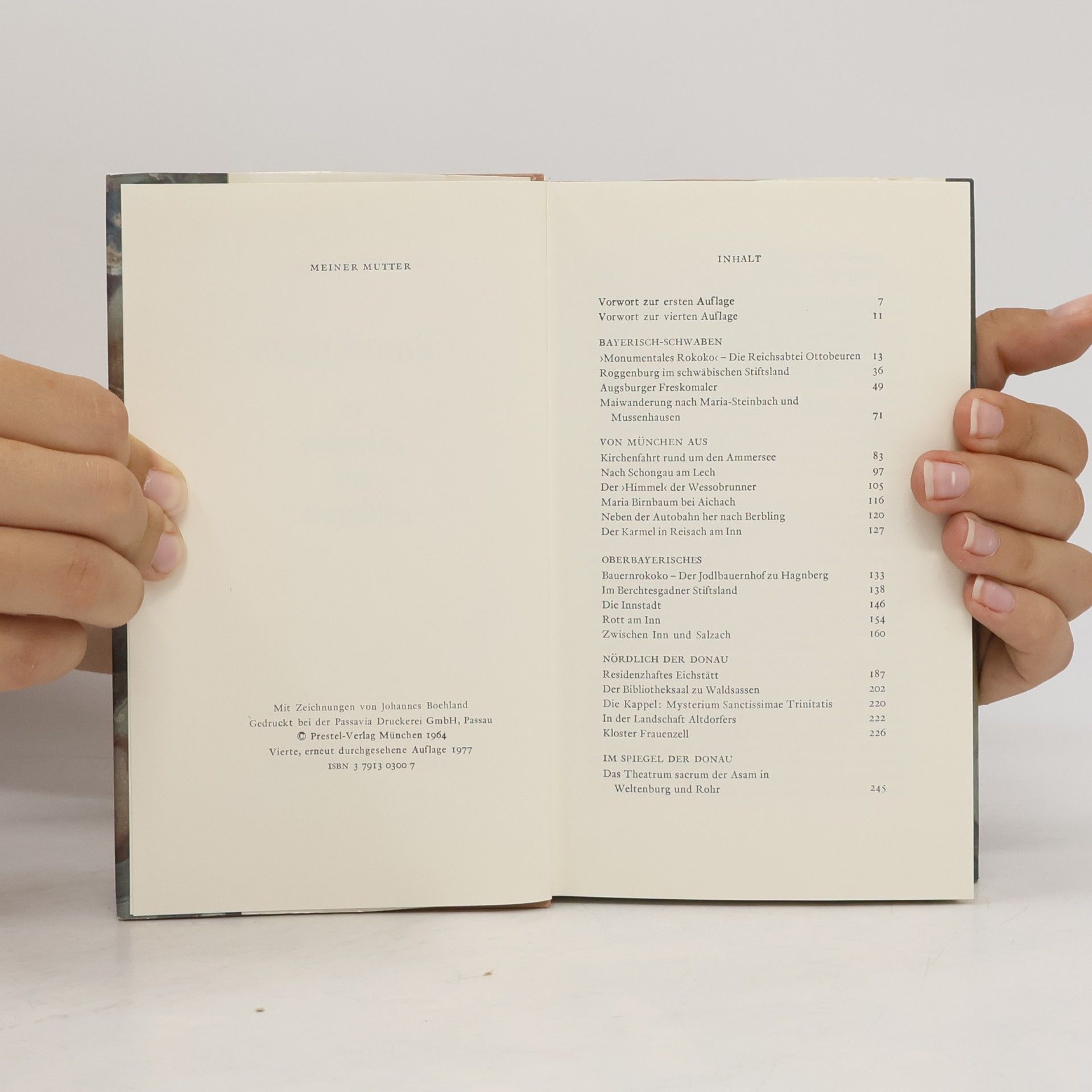 Herbert Schindler Barockreisen in Schwaben und Altbayern