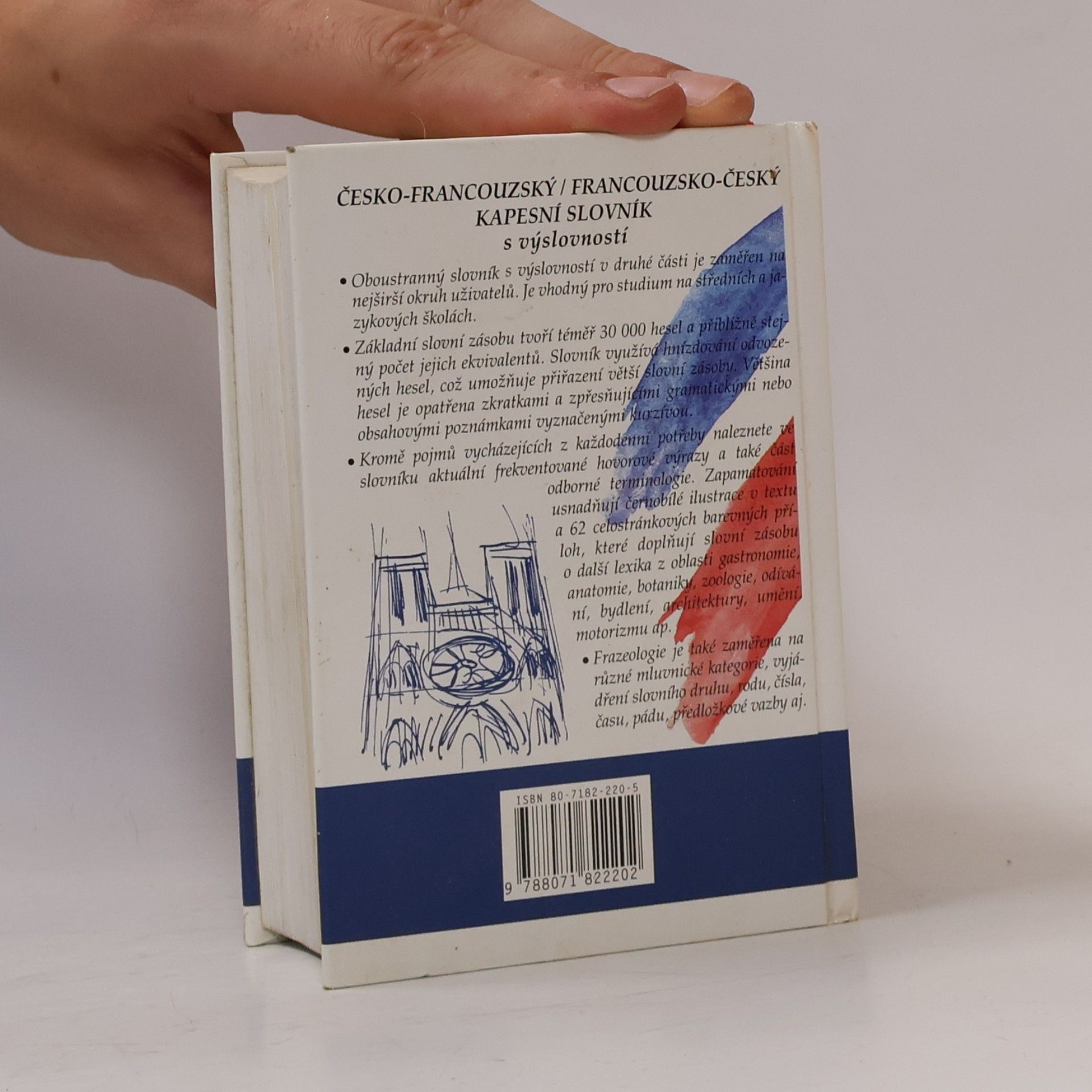 Iva Gailly Česko-francouzský, francouzsko-český kapesní slovník s výslovností = Tchèque-français, français-tchèque dictionnaire de poche avec la prononciation