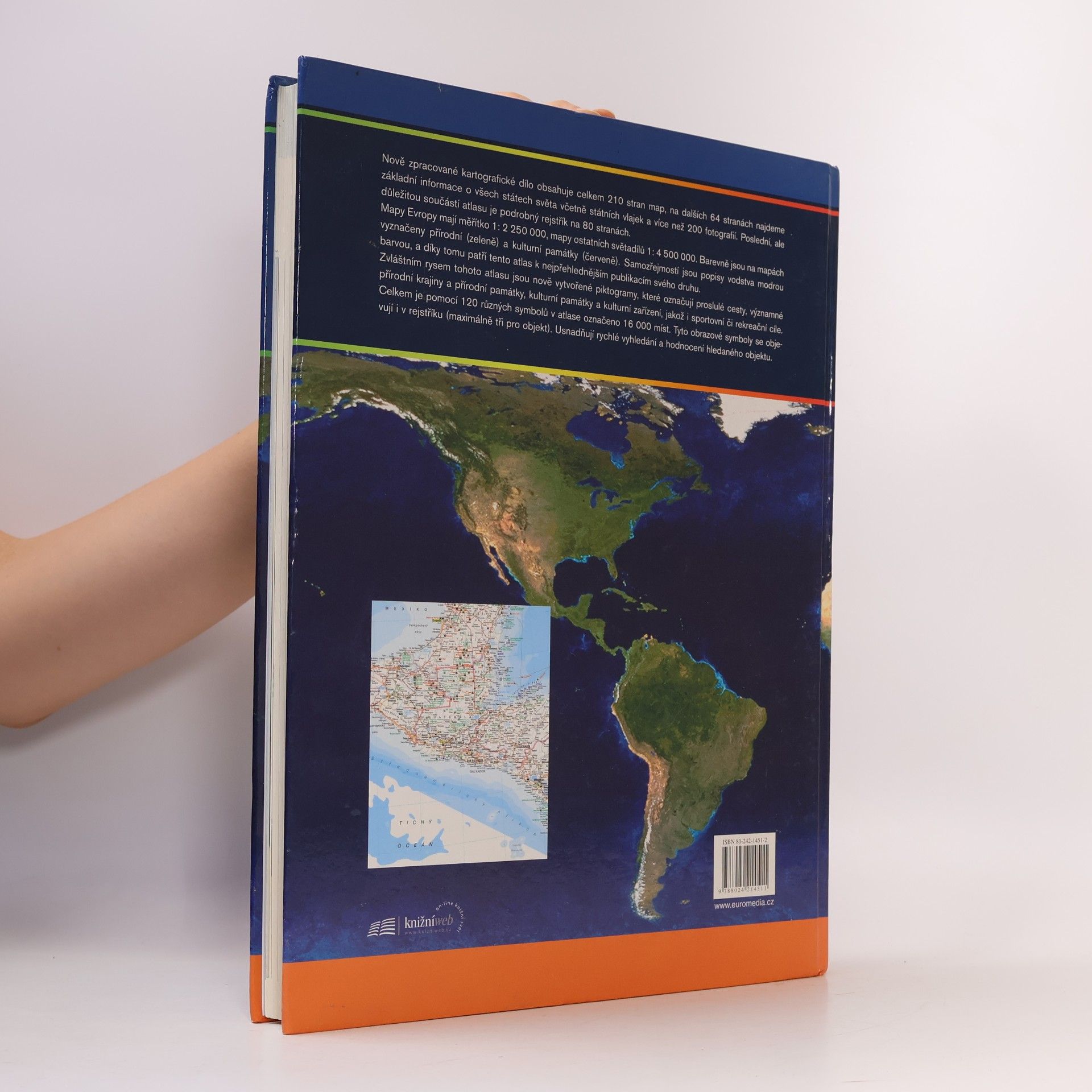 Irena Rybová Atlas světa nové zpracování, systém piktogramů, lexikon zemí