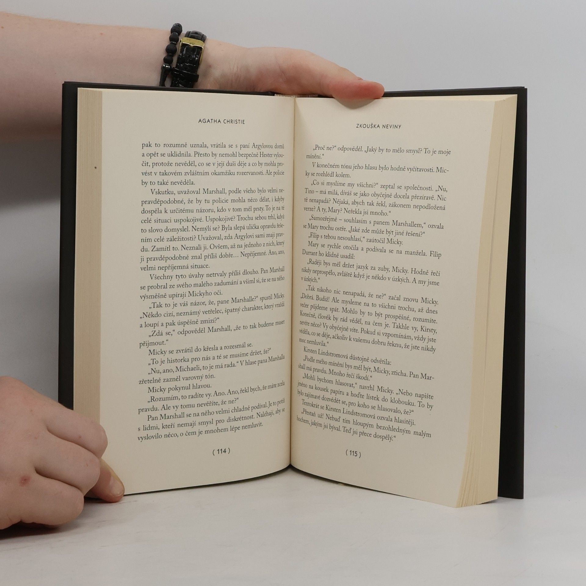 Agatha Christie Zkouška neviny