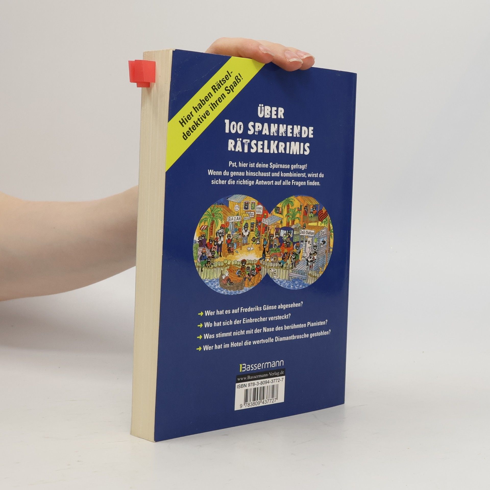 Hans Jürgen Press Das große Bilder-Rätselbuch. Rätselkrimis, Denk-, Such- und Wimmelrätsel