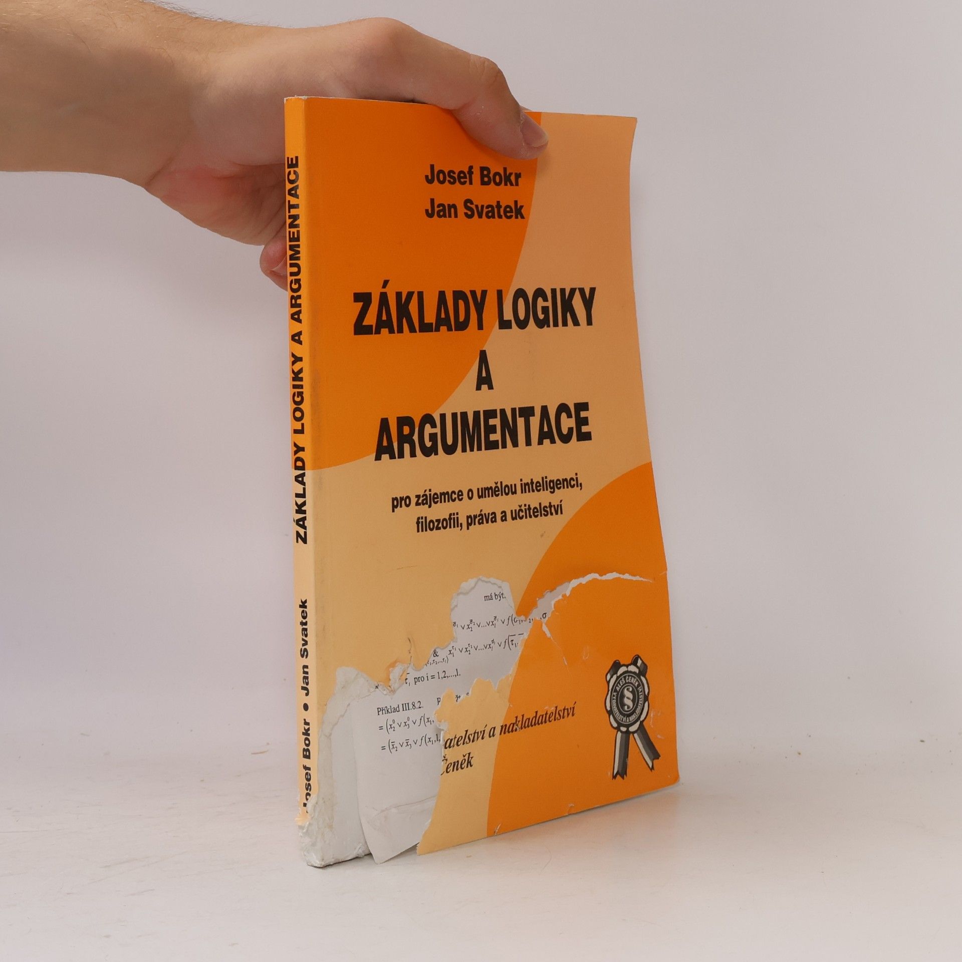 Josef Bokr Základy logiky a argumentace