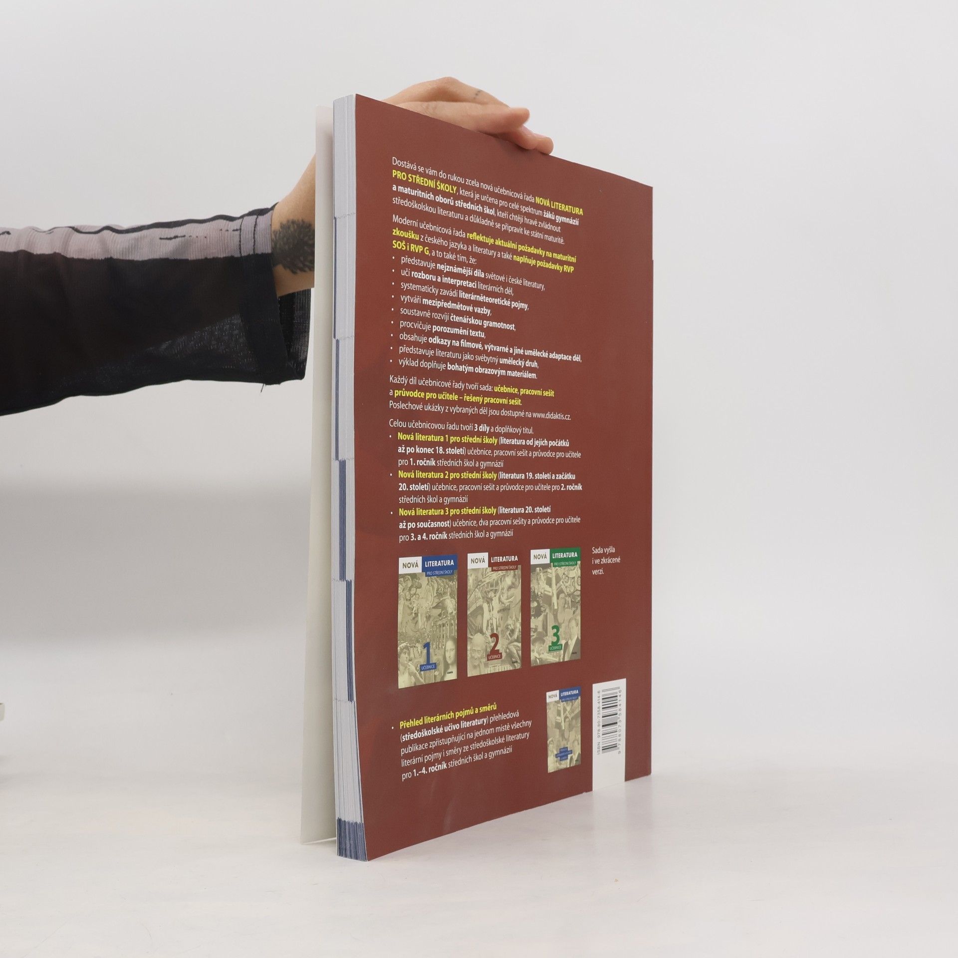 Lukáš Borovička Nová literatura 2 pro střední školy