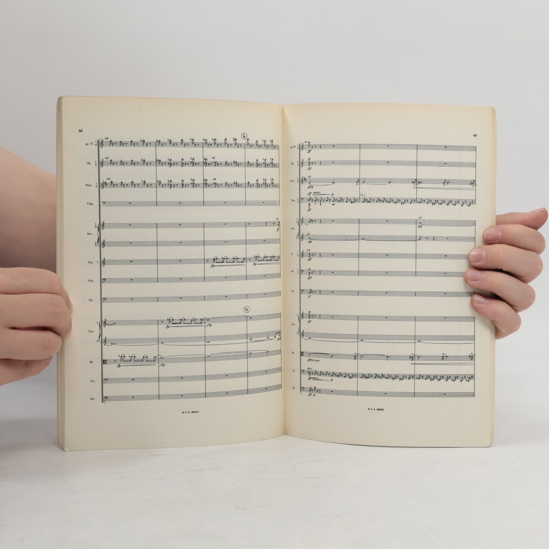 Gottfried von Einem Meditationen: Zwei Sätze für Orchester op. 18.