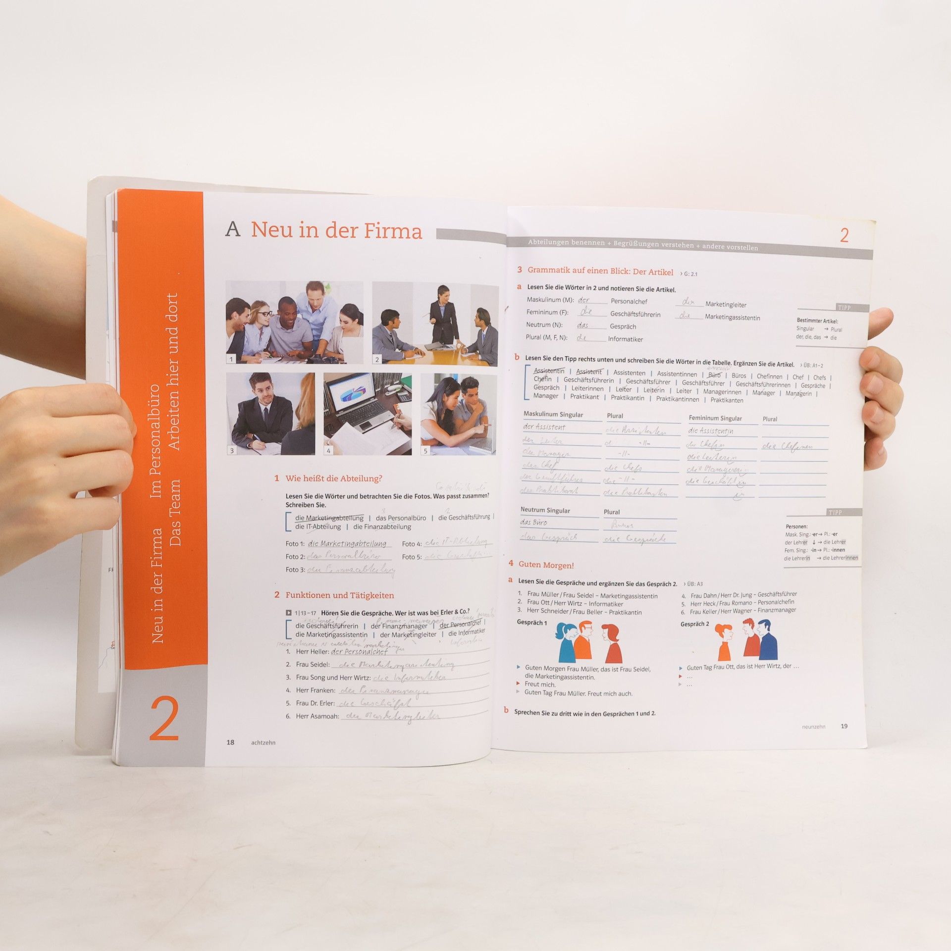 AA.VV. DaF im Unternehmen A1. Kurs- und Übungsbuch