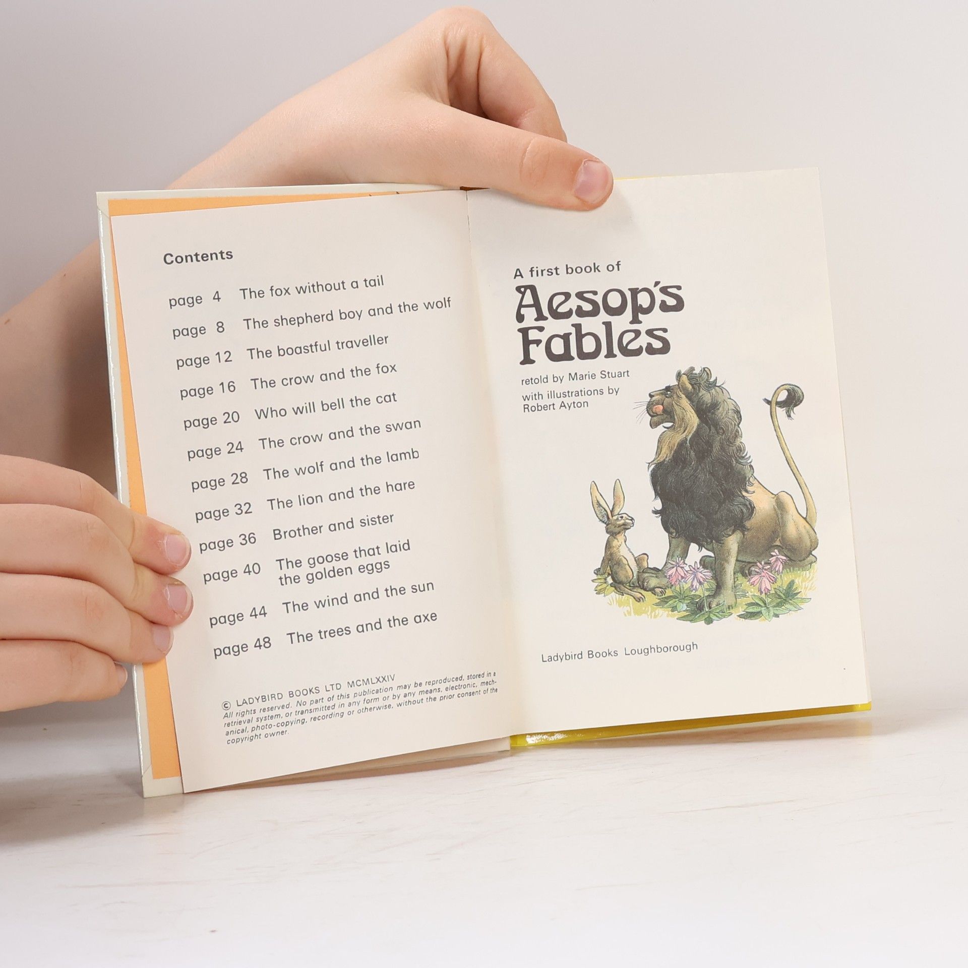 Marie Stuart A First Book of Aesop's Fables