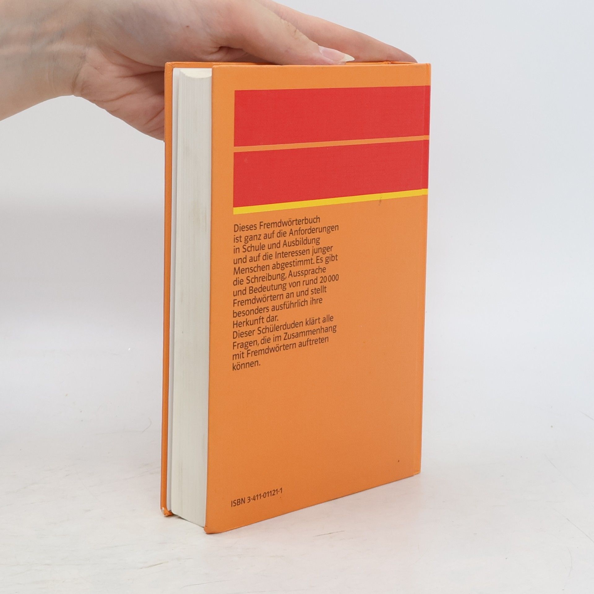 Günther Drosdowski Schülerduden, Fremdwörterbuch