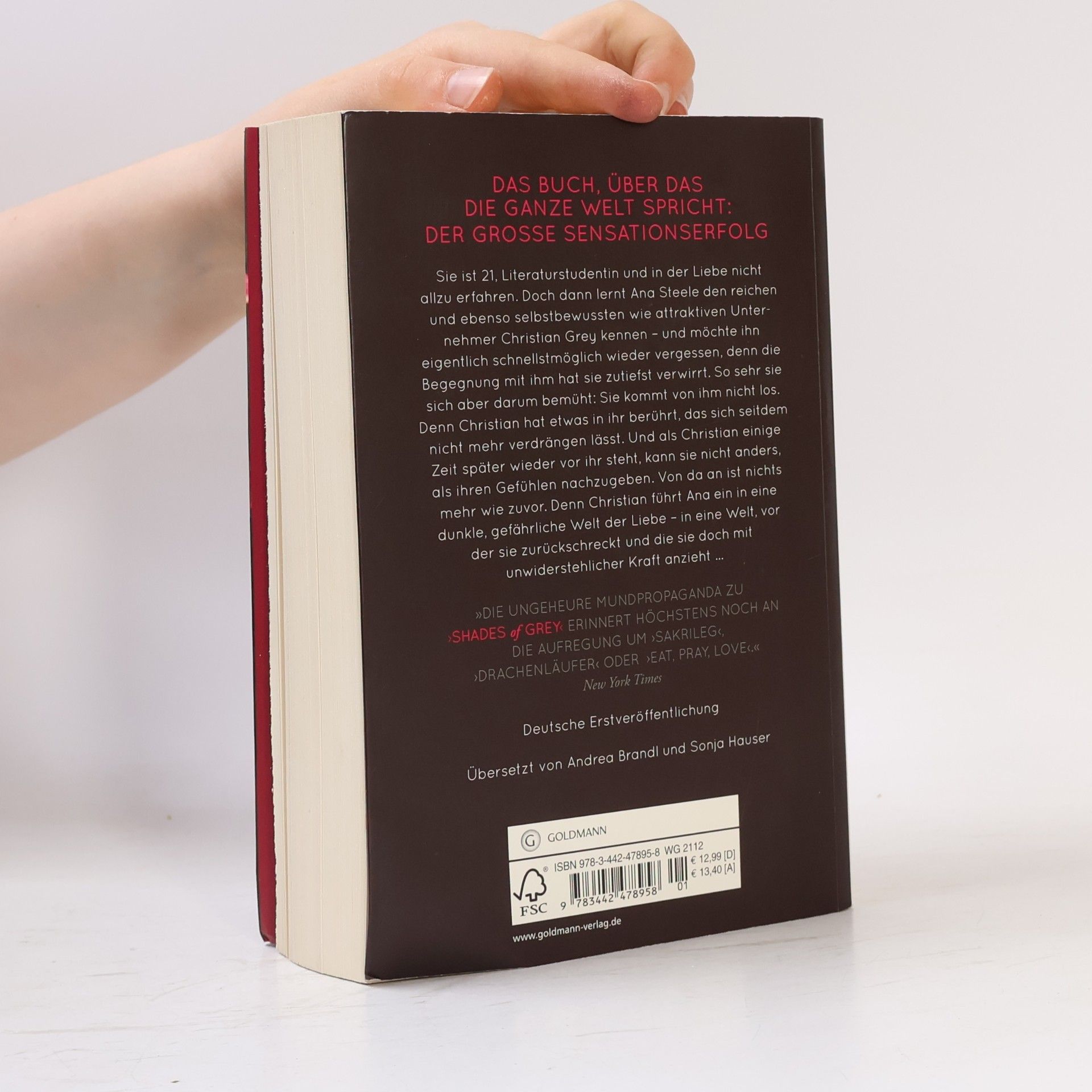 E. L. James Shades of Grey. Geheimes Verlangen