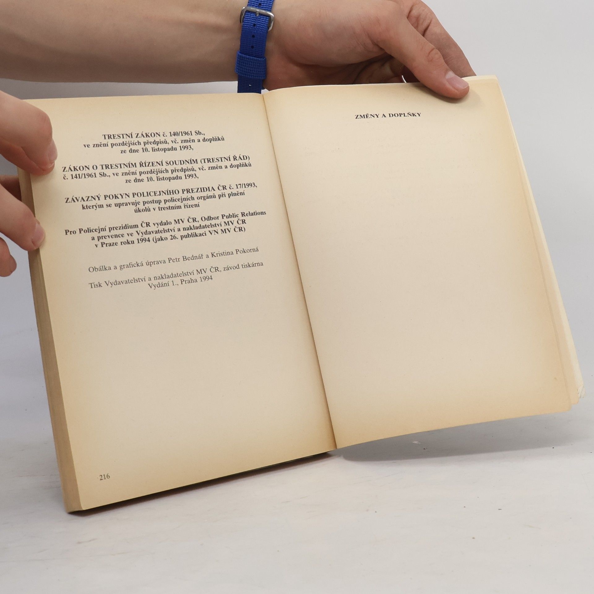 Various authors Trestní zákon, trestní řád