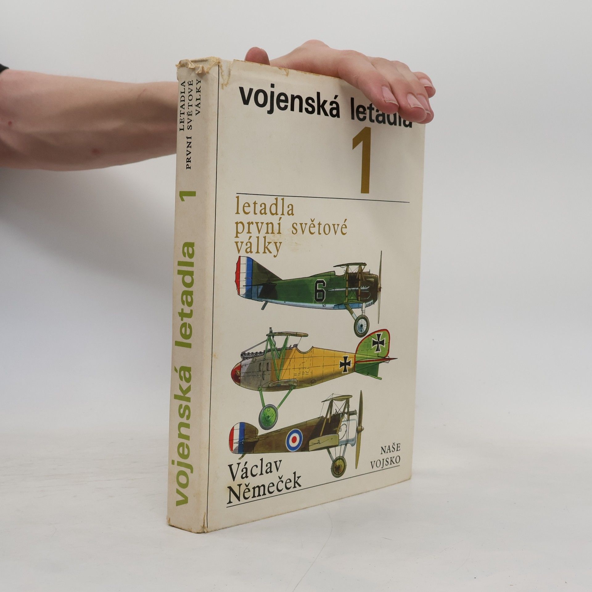Václav Němeček Vojenská letadla 1. Letadla první světové války