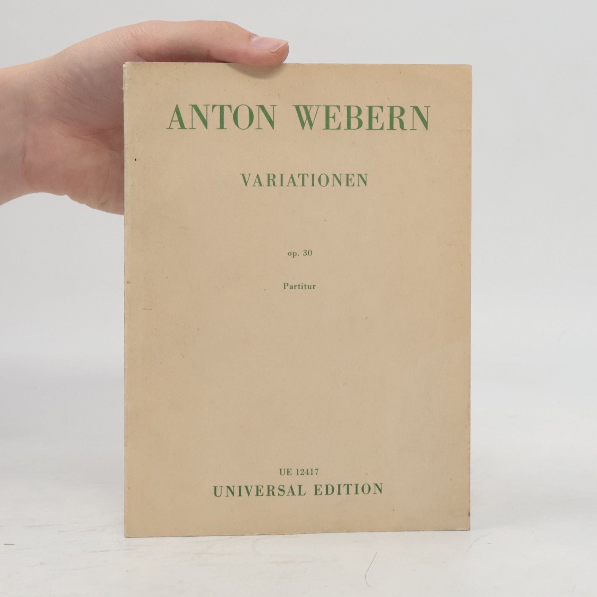 Anton Webern Variationen