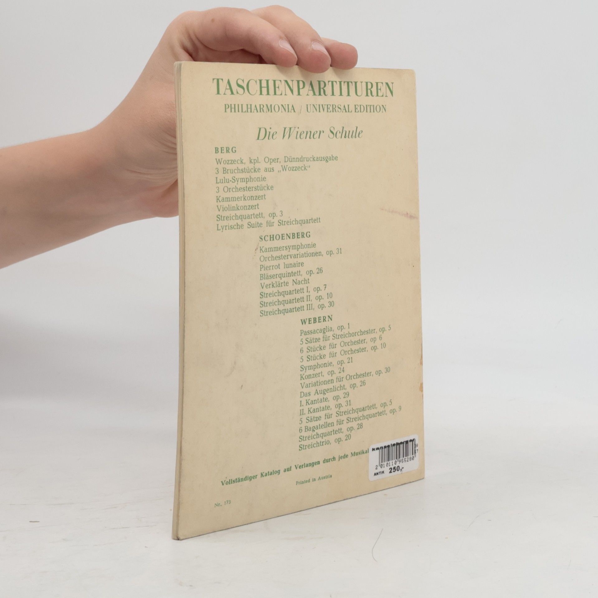 Anton Webern Variationen