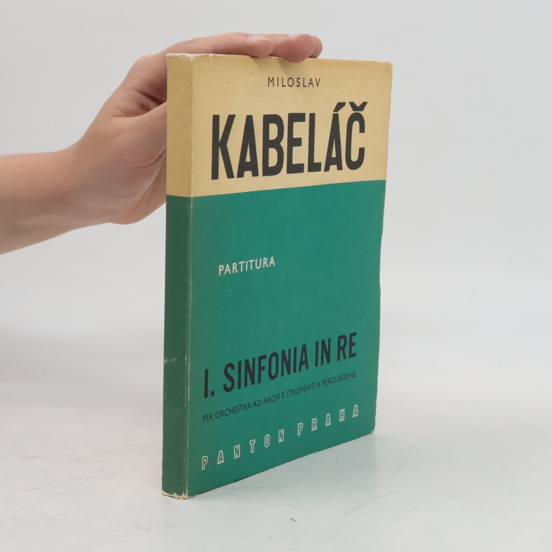 Miloslav Kabeláč I. sinfonia in re