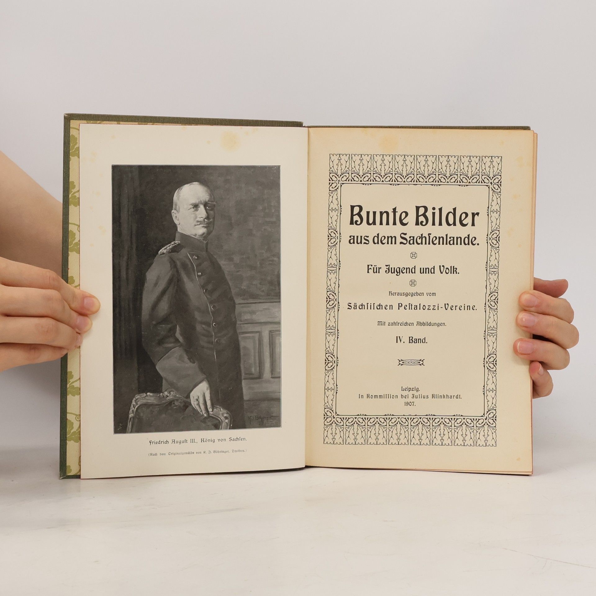 Various authors Bunte Bilder aus dem Sachlenlande IV.