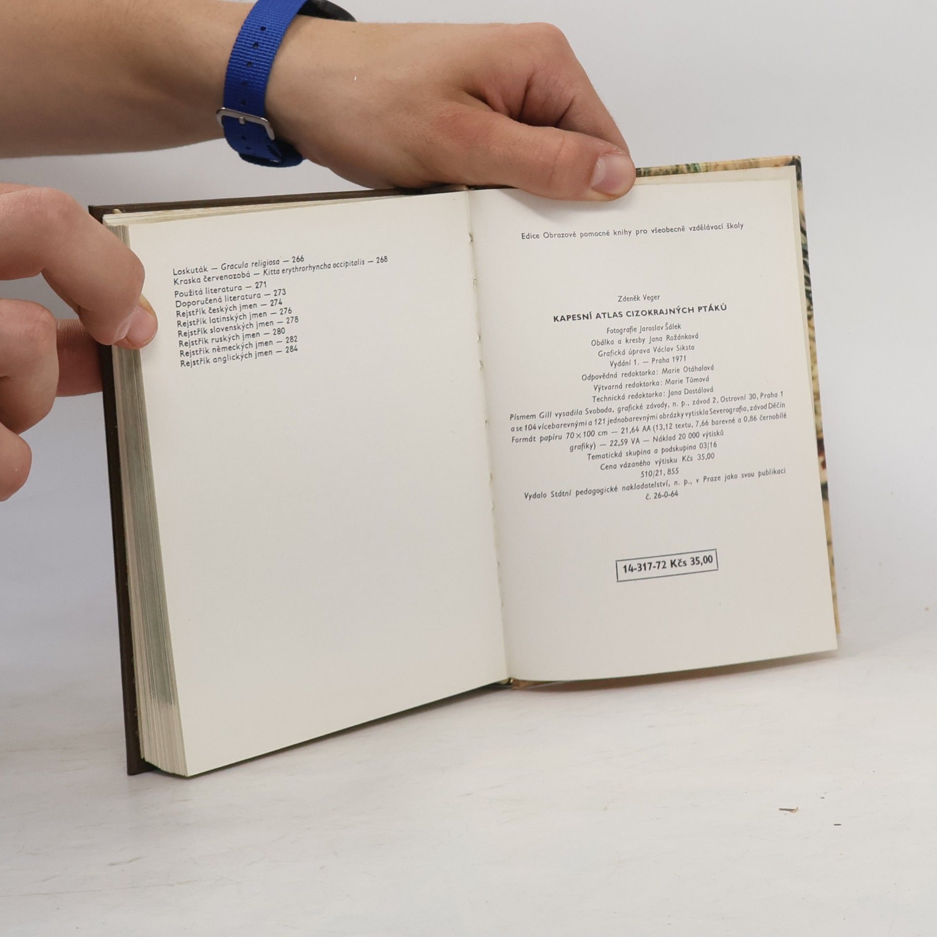 Zdeněk Veger Kapesní atlas cizokrajných ptáků