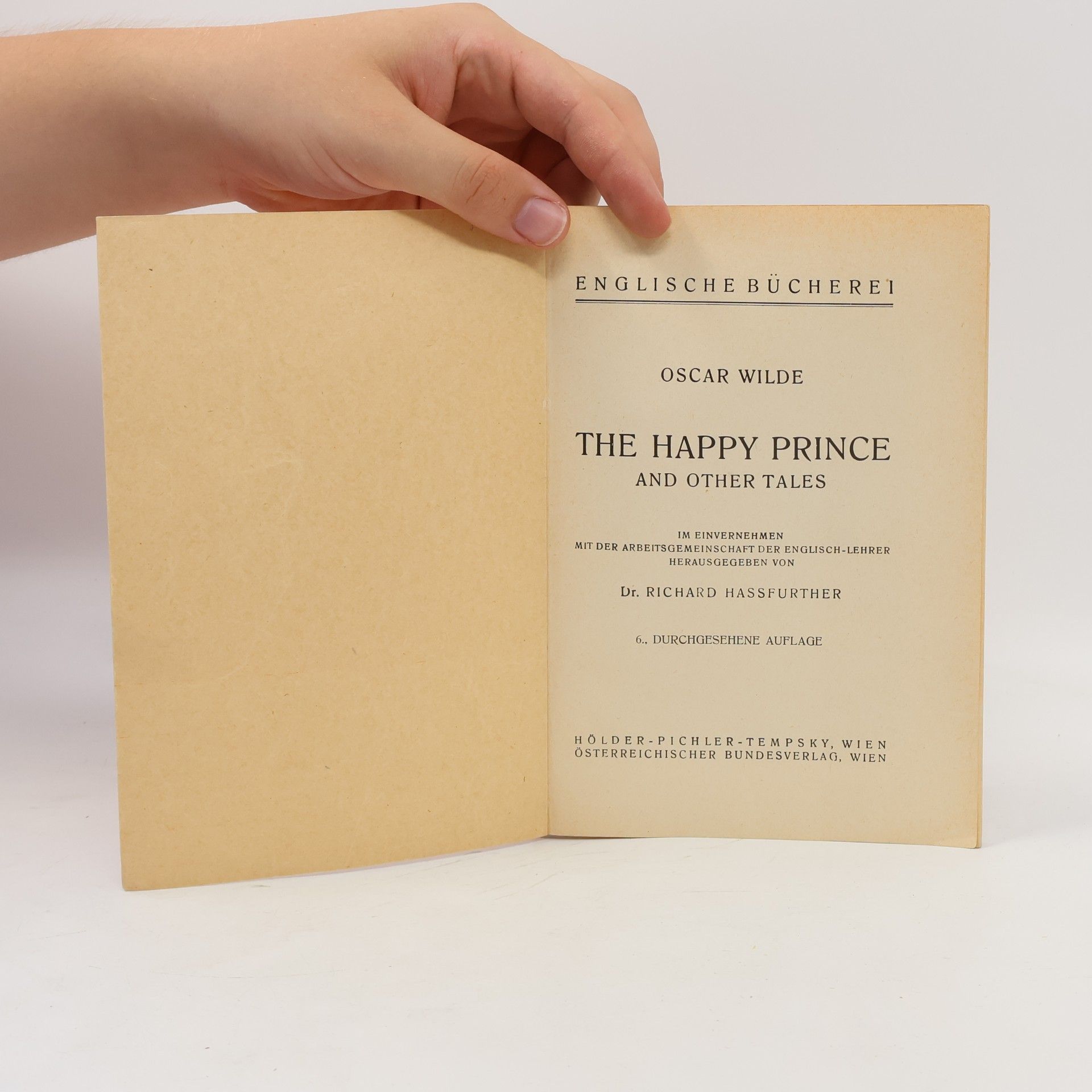 Oscar Wilde The Happy Prince and Other Tales