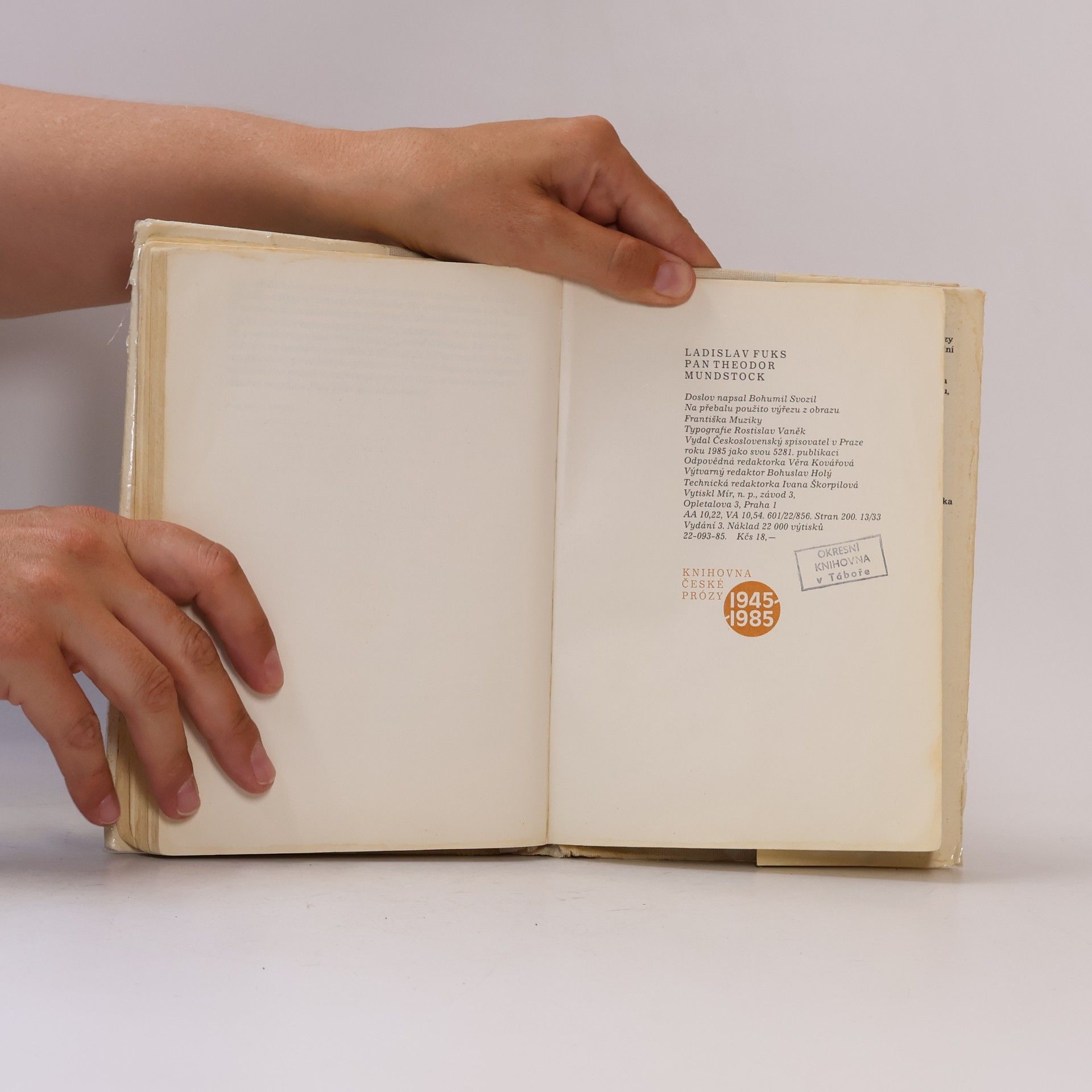 Ladislav Fuks Pan Theodor Mundstock