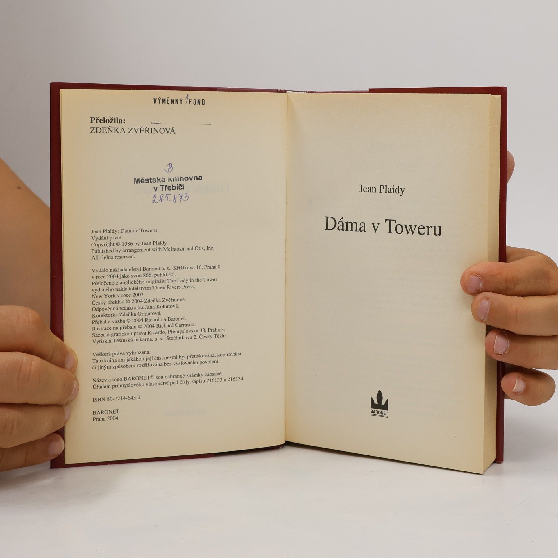 Jean Plaidy Dáma v Toweru