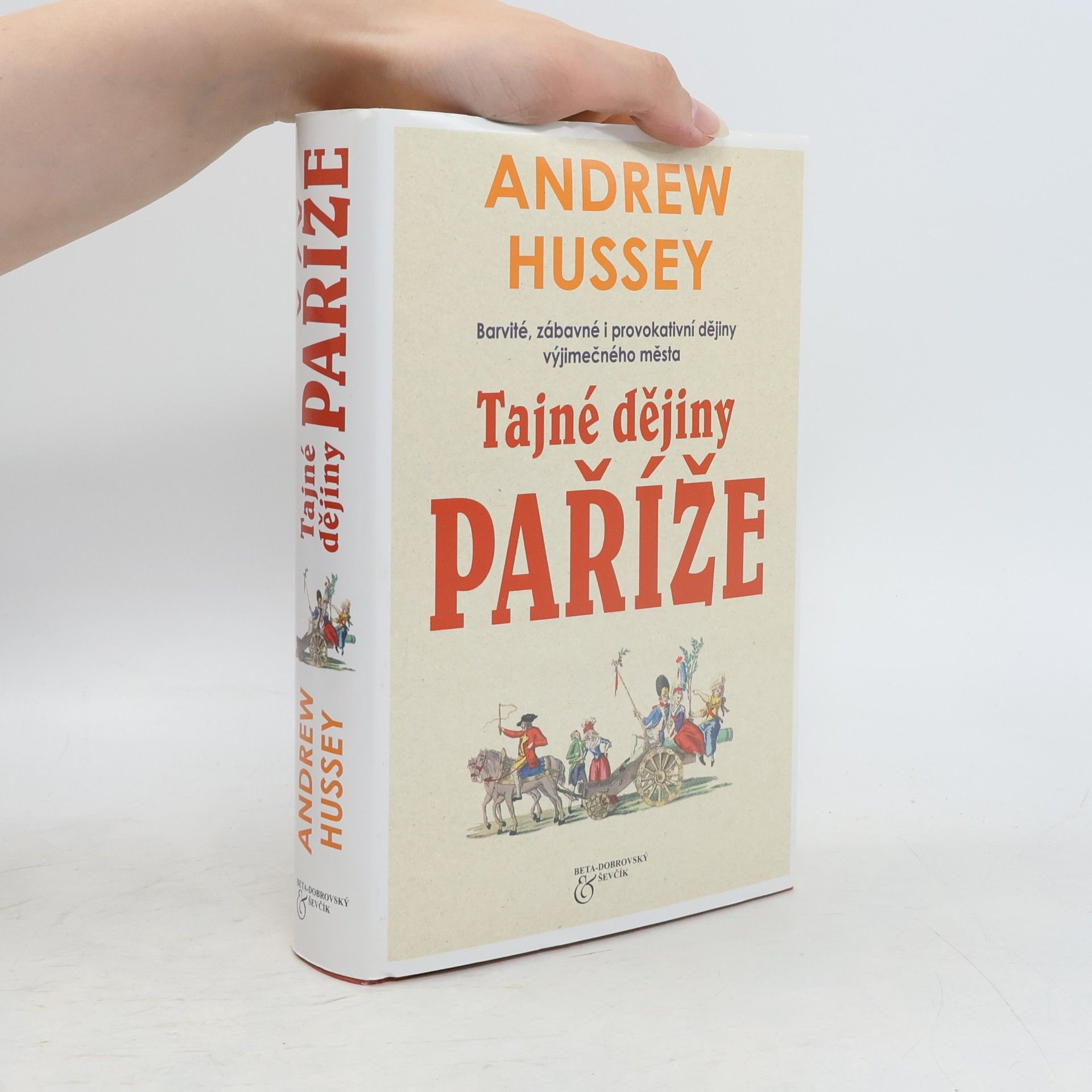 Andrew Hussey Tajné dějiny Paříže