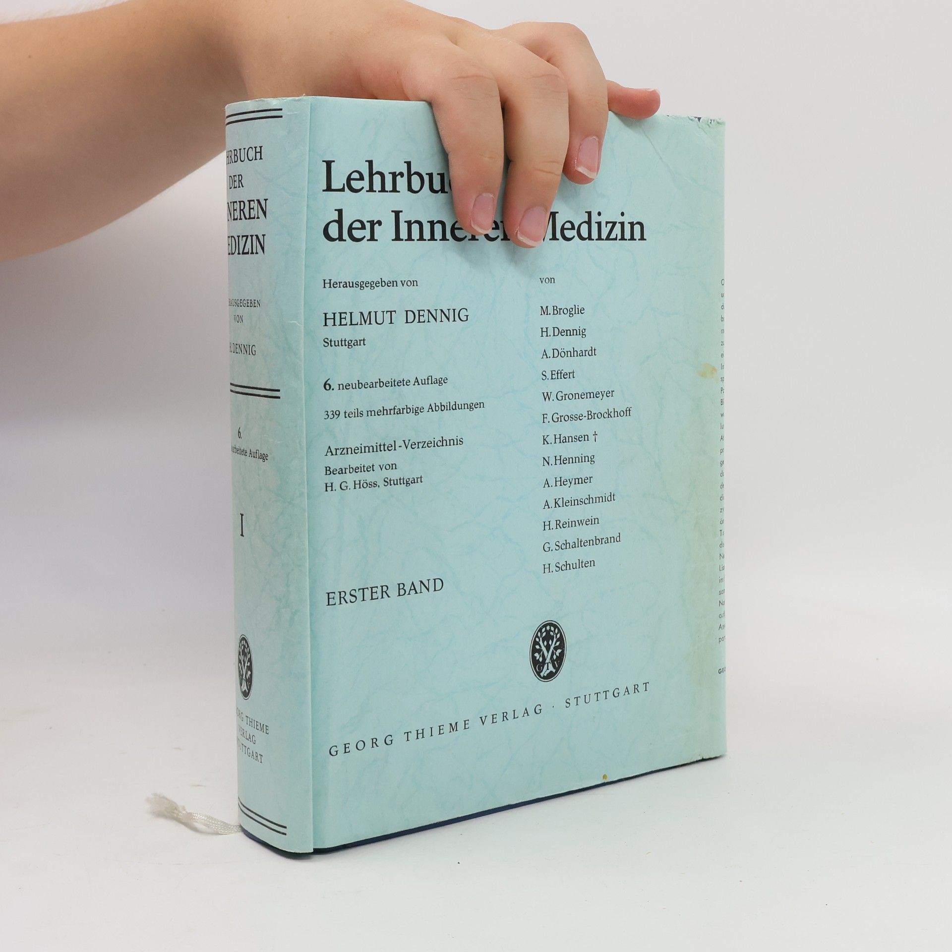 Helmut Dennig Lehrbuch der Inneren Medizin 1.