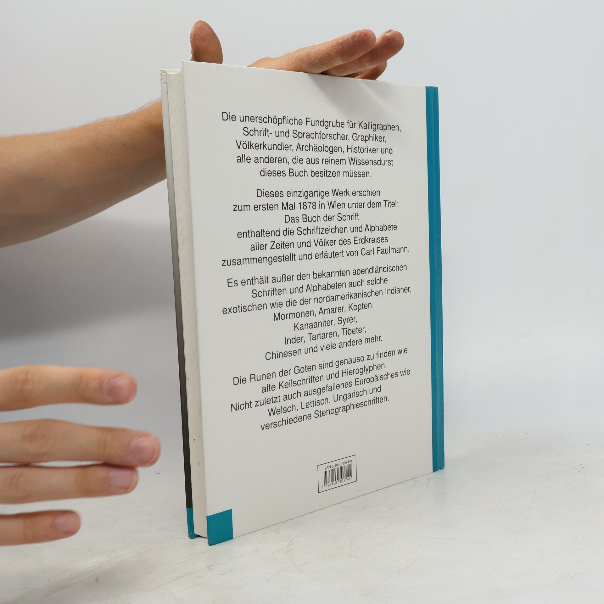 Karl Faulmann Schriftzeichen und Alphabete aller Zeiten und Völker