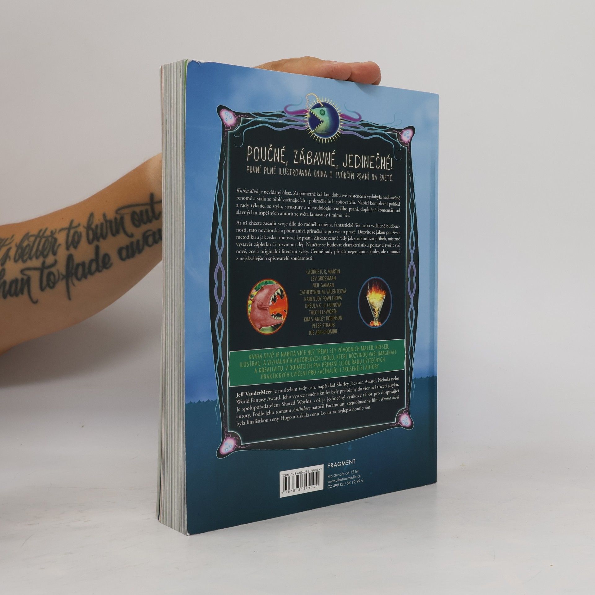 Jeff VanderMeer Kniha divů : ilustrovaný průvodce psaním imaginativní prózy