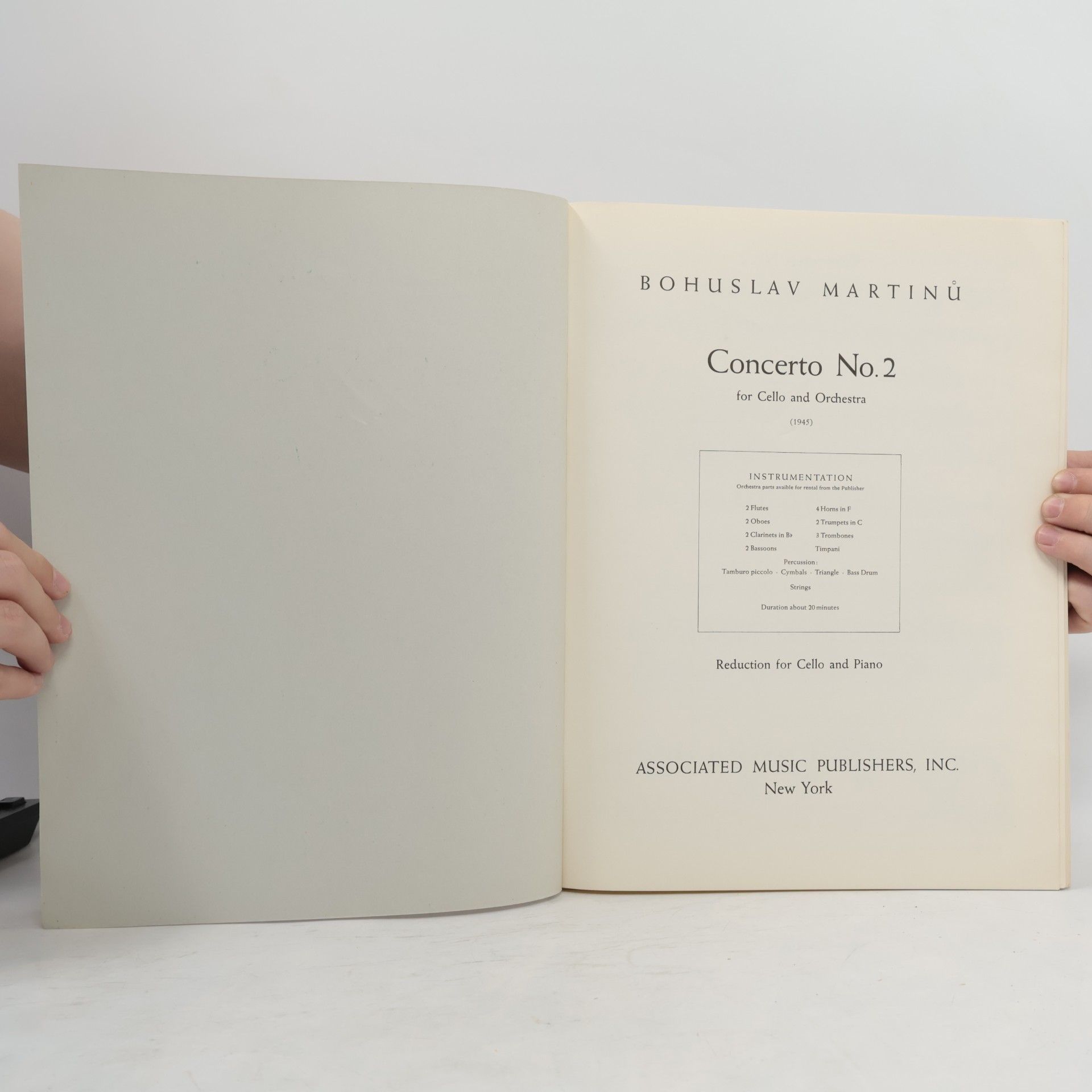 Bohuslav Martinů Concerto No. 2