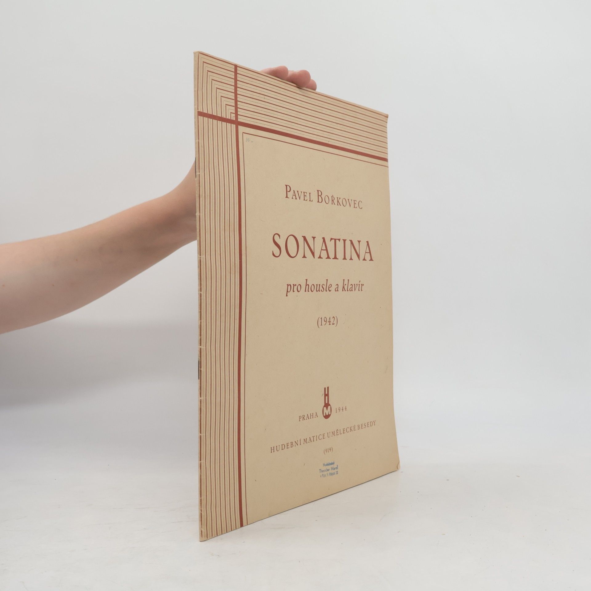 Sonatina pro housle a klavír (1942)