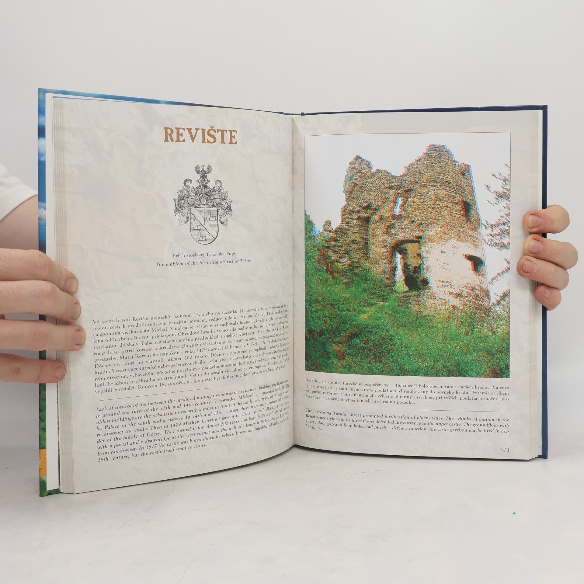 Kolektiv autorů Zrúcaniny hradov na trojrozmerných fotografiách
