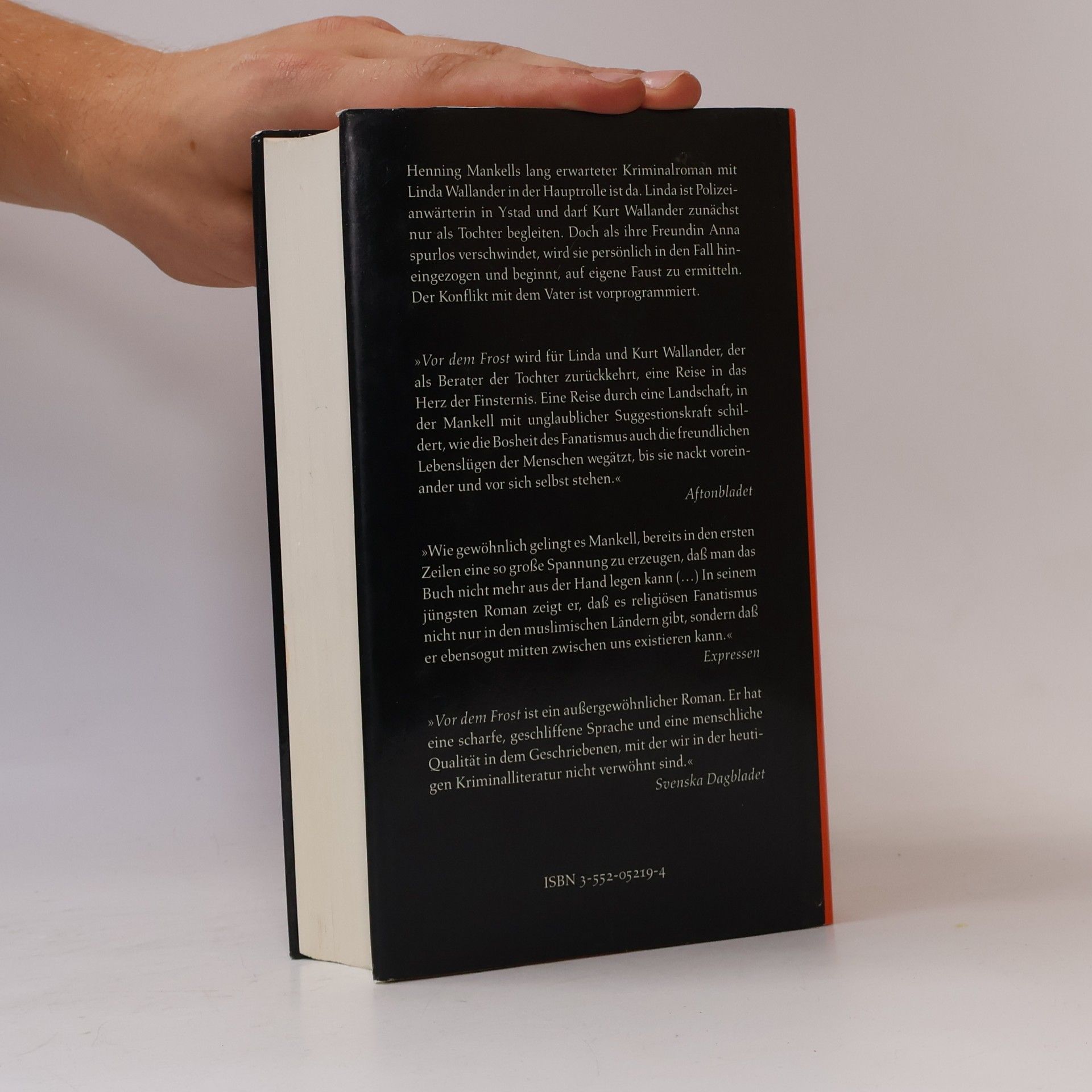 Henning Mankell Vor dem Frost