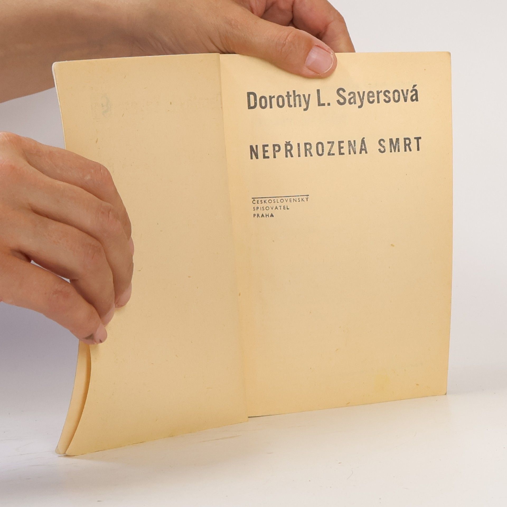 Dorothy Leigh Sayers Nepřirozená smrt