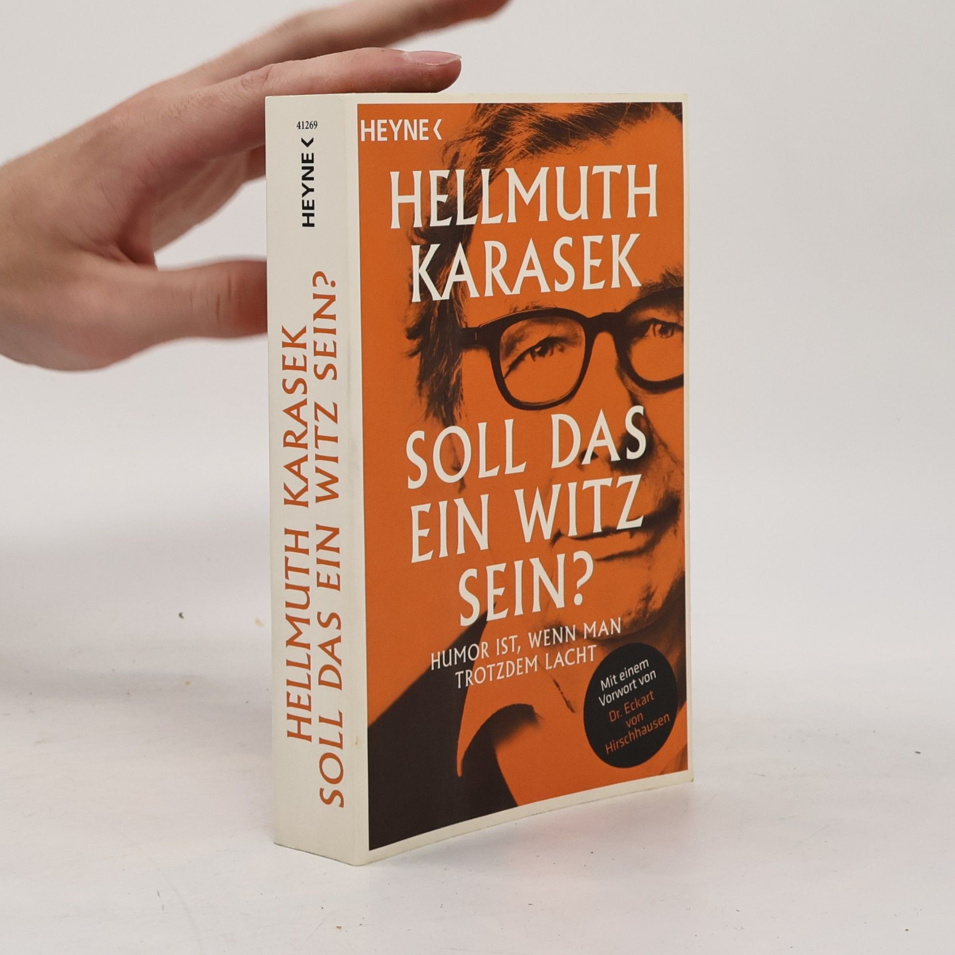 Hellmuth Karasek Soll das ein Witz sein?
