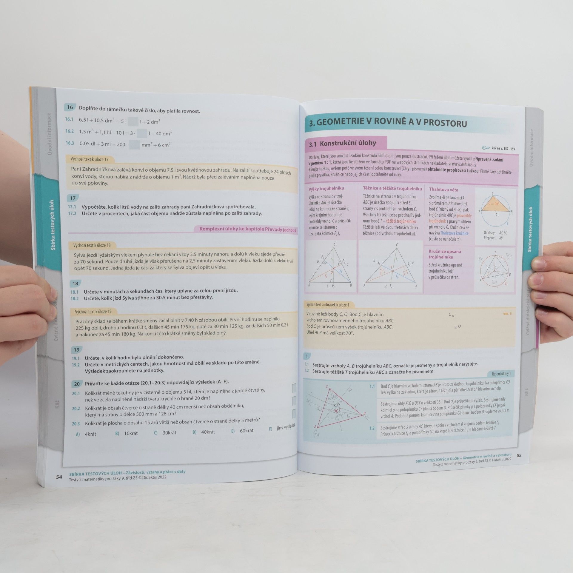 Autores varios Testy 2023-2024 z matematiky pro žáky 9. tříd ZŠ