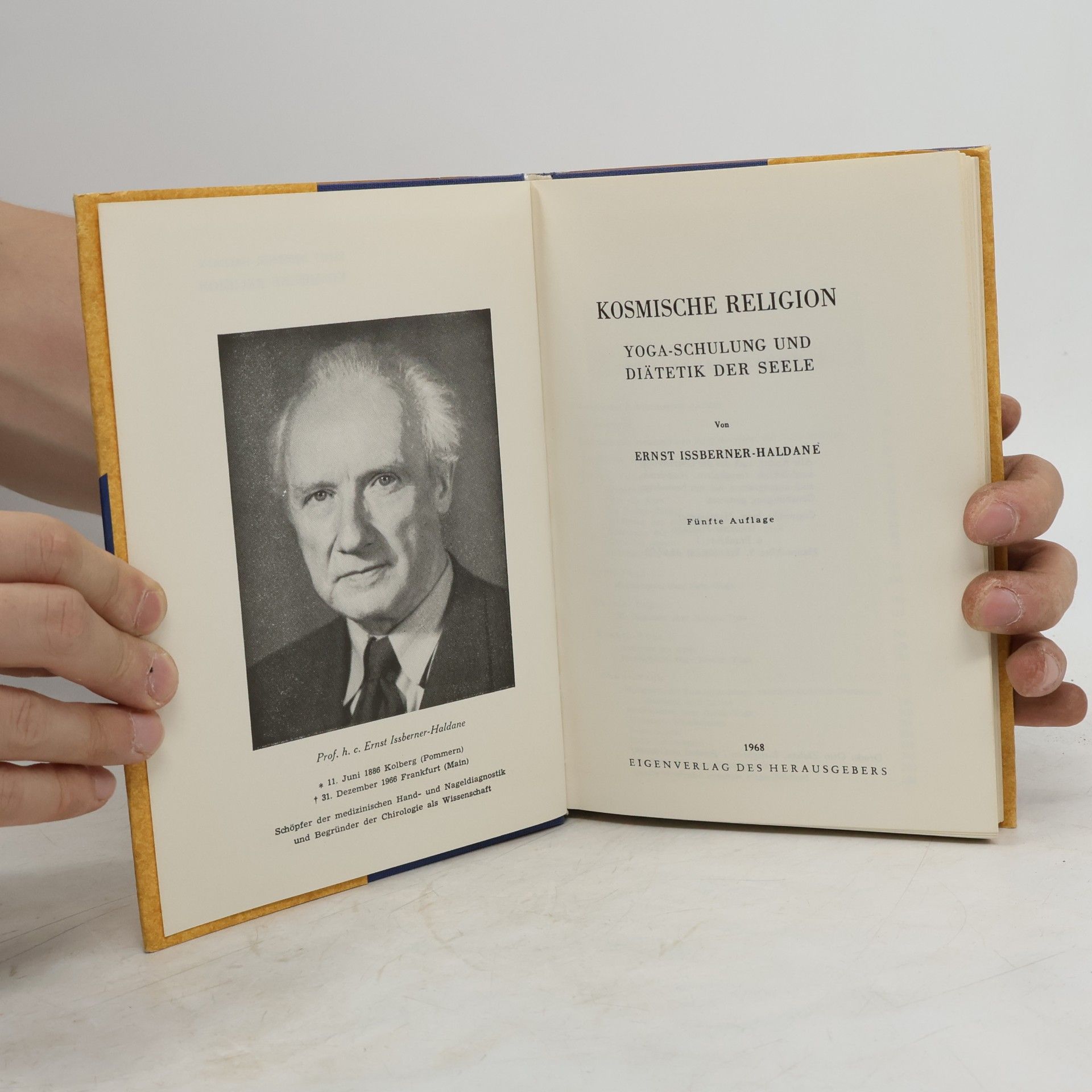 Ernst Issberner-Haldane Kosmische Religion