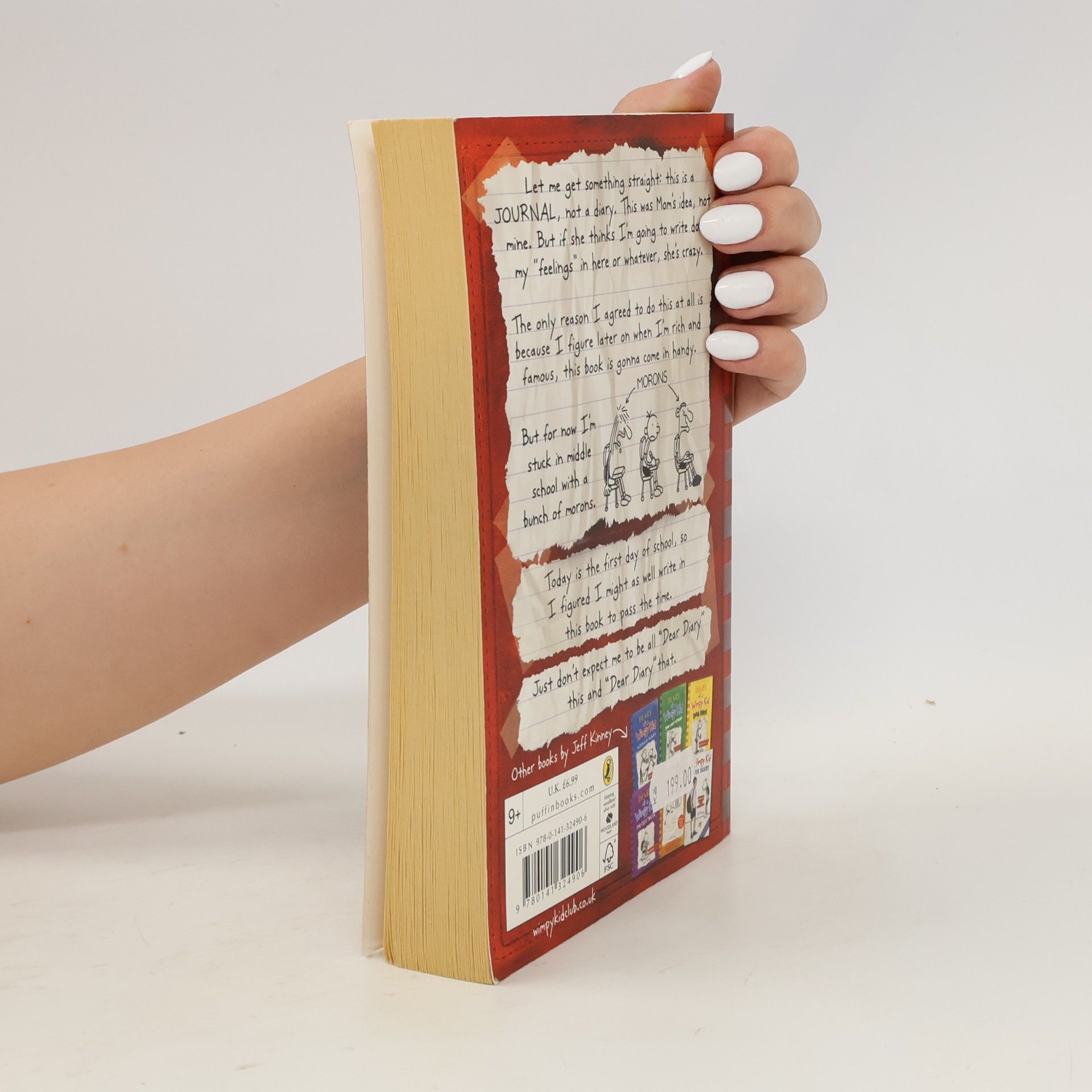 Jeff Kinney Diary of a Wimpy Kid 1