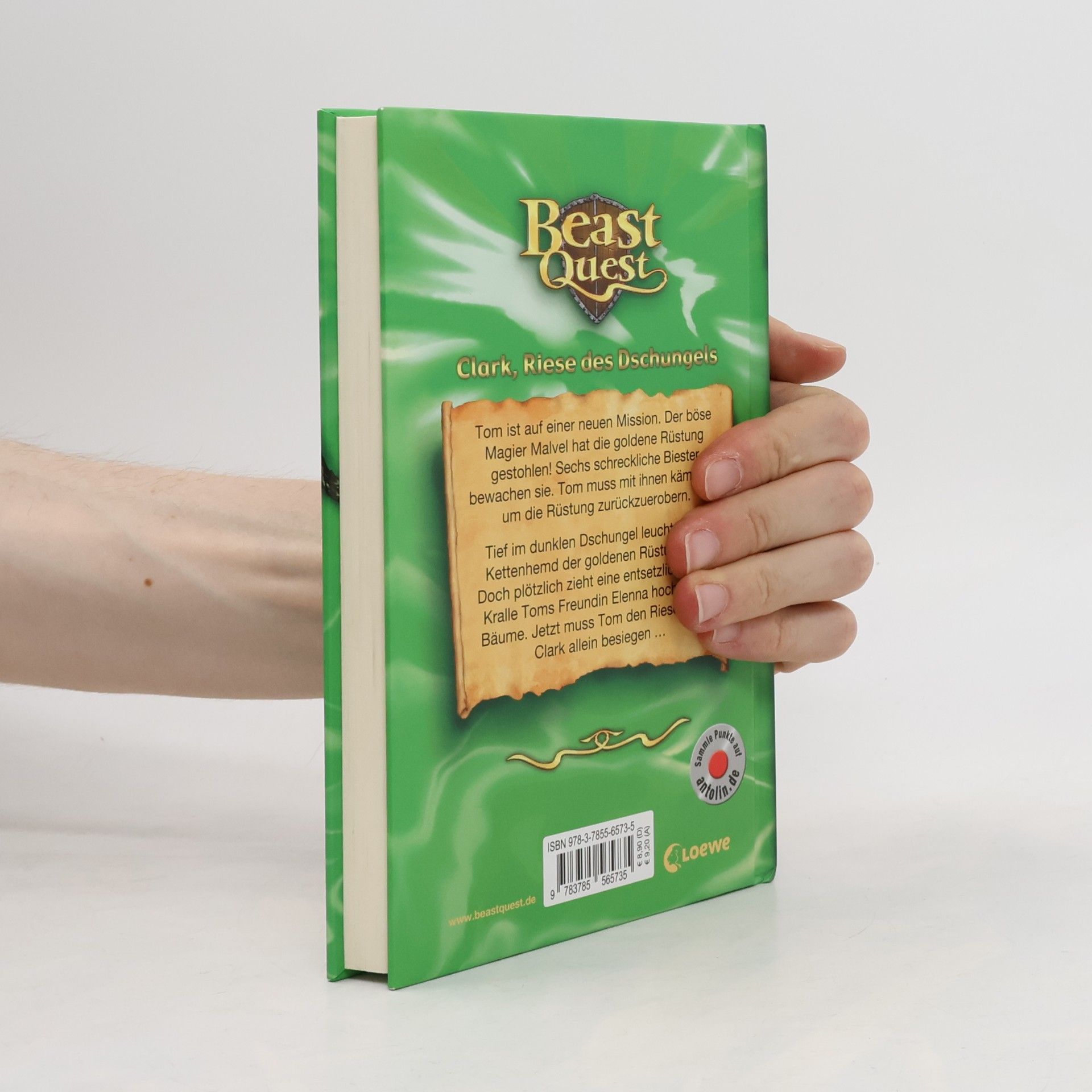 Adam Blade Beast Quest 8. Clark, Riese des Dschungels