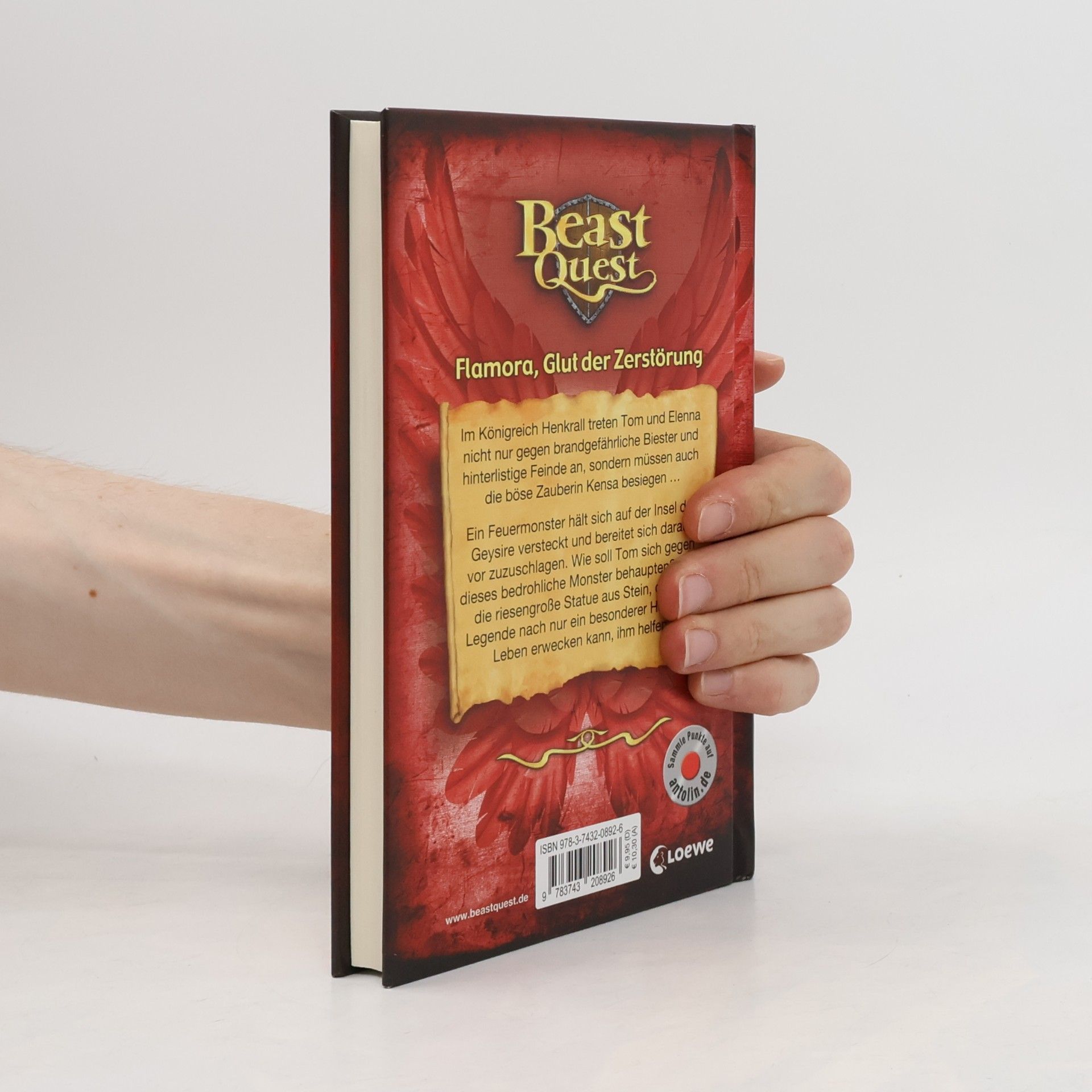Adam Blade Beast Quest (Band 64) - Flamora, Glut der Zerstörung