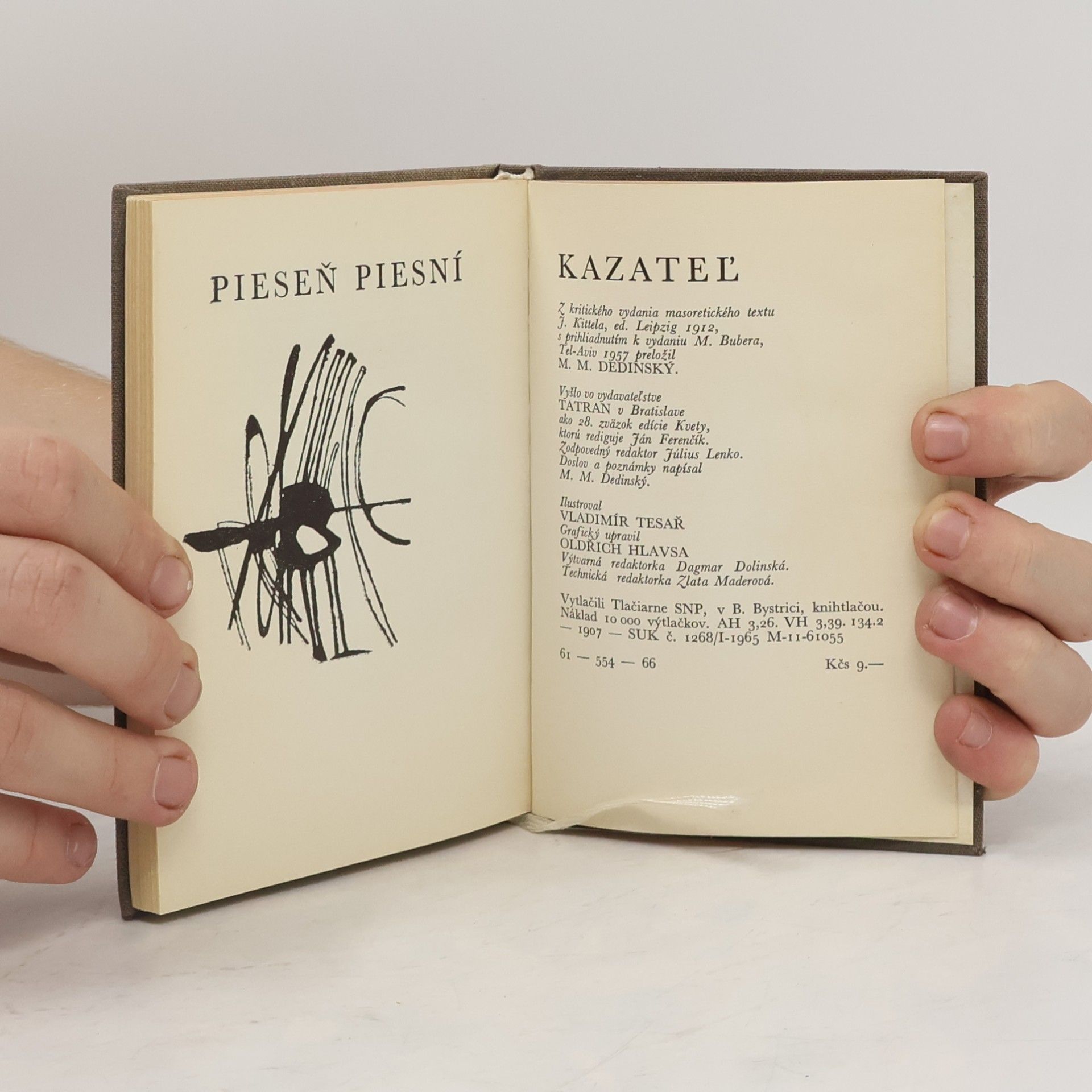 Autorenkollektiv Pieseň piesní. Kazateľ