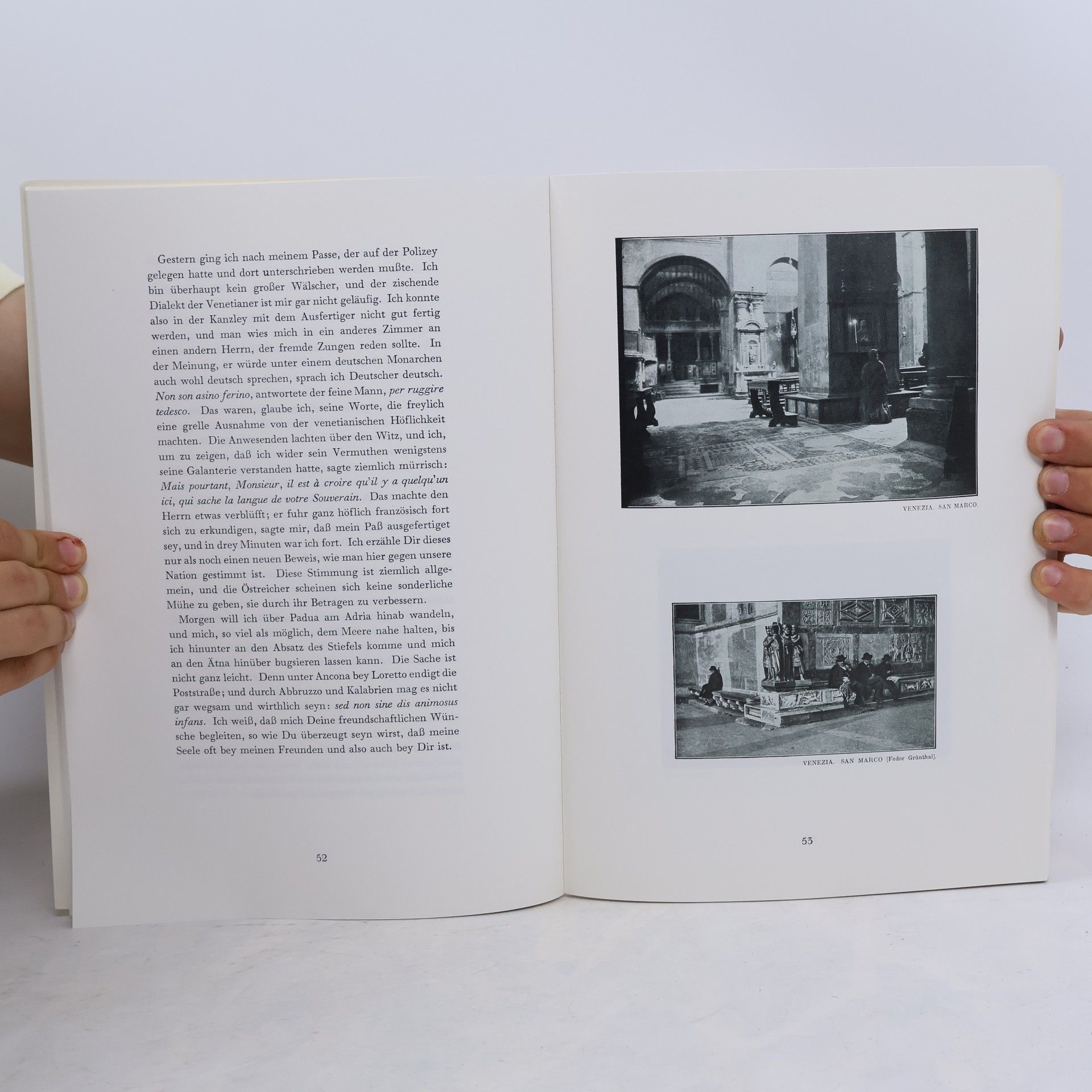Johann Gottfried Seume Bilder aus Italien